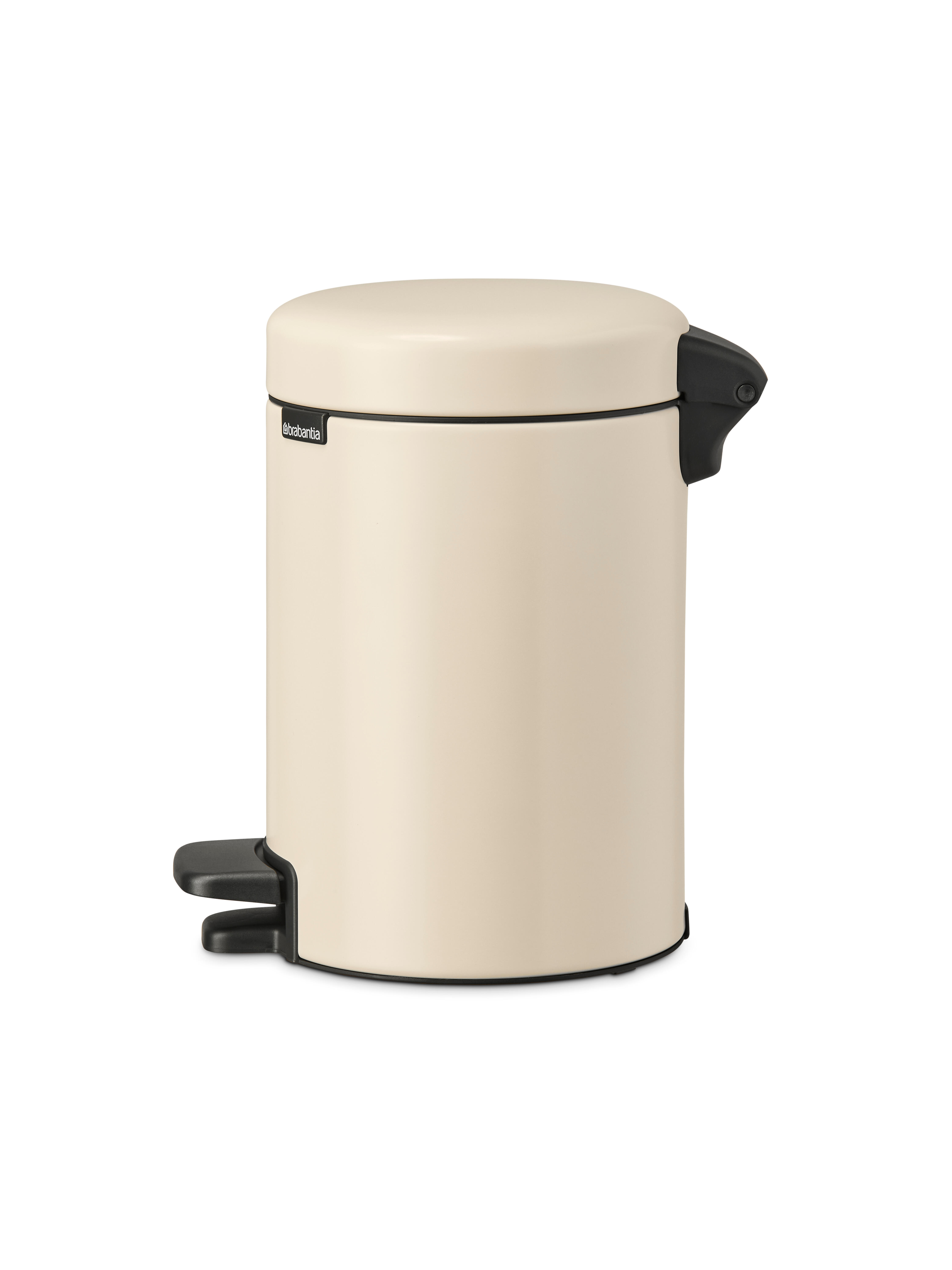 Papelera baño newicon beige 3l
