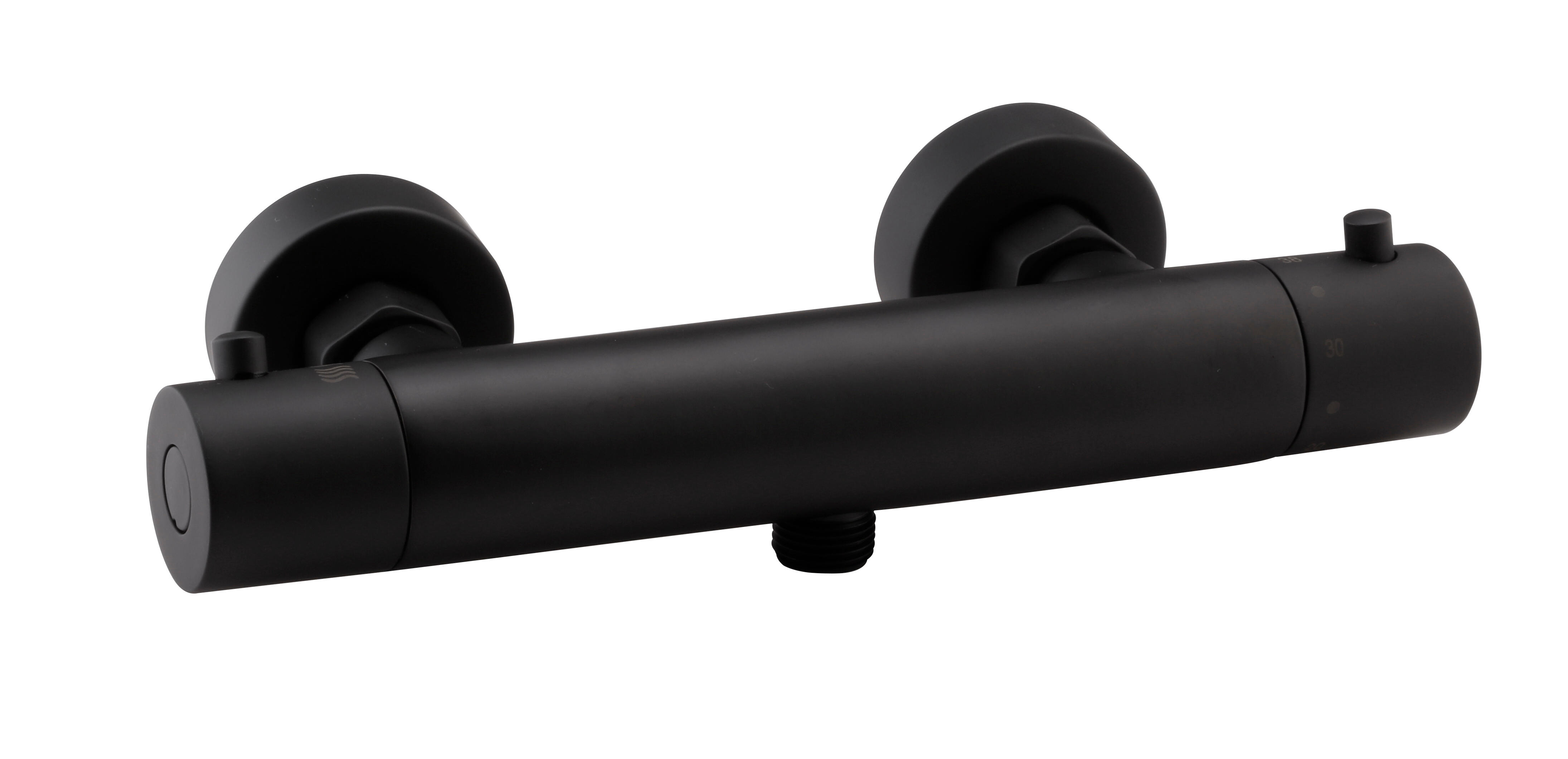 Grifo ducha termostático essebagno envol negro