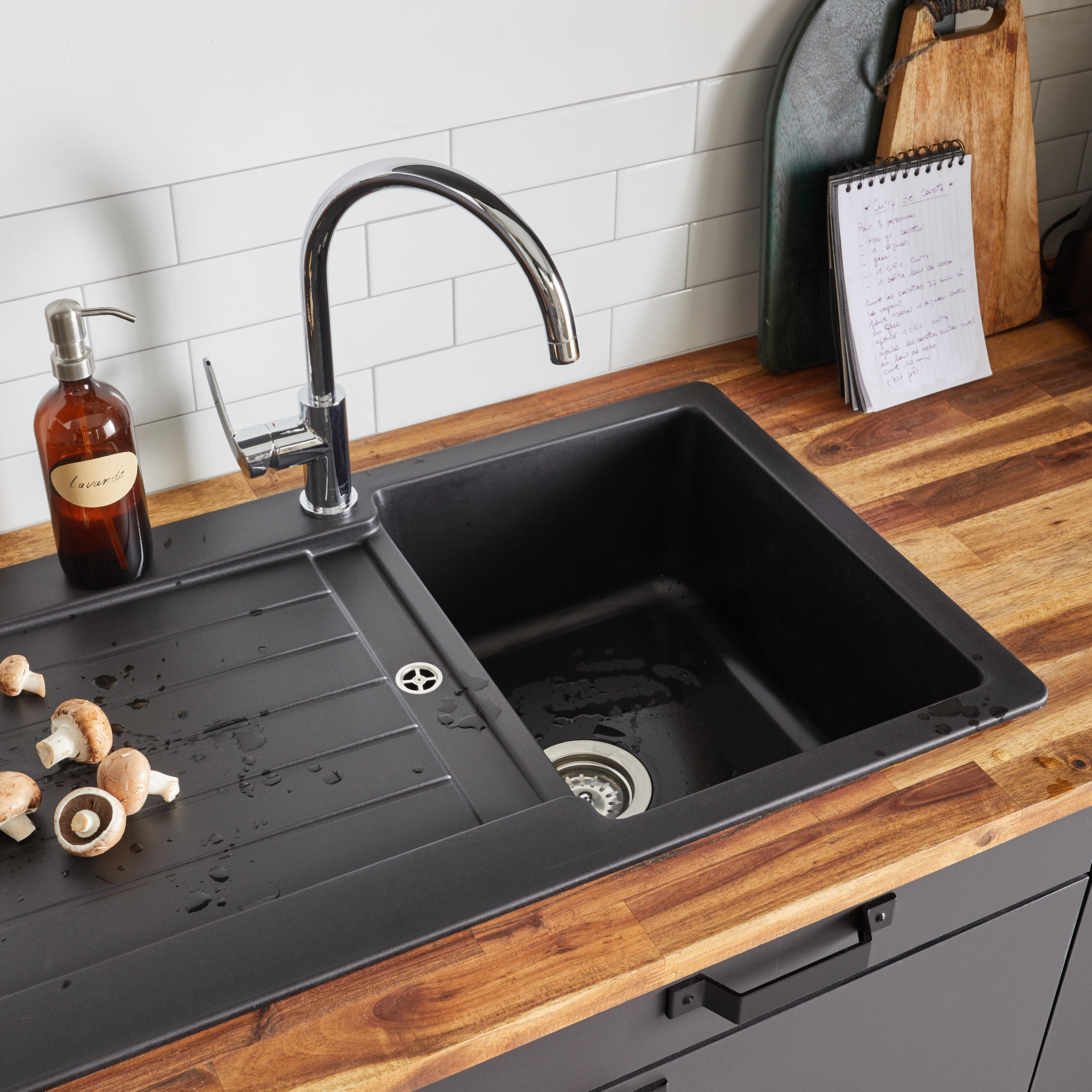 Torneira de bancada cano alt cromada Grohe Start Clova - 6