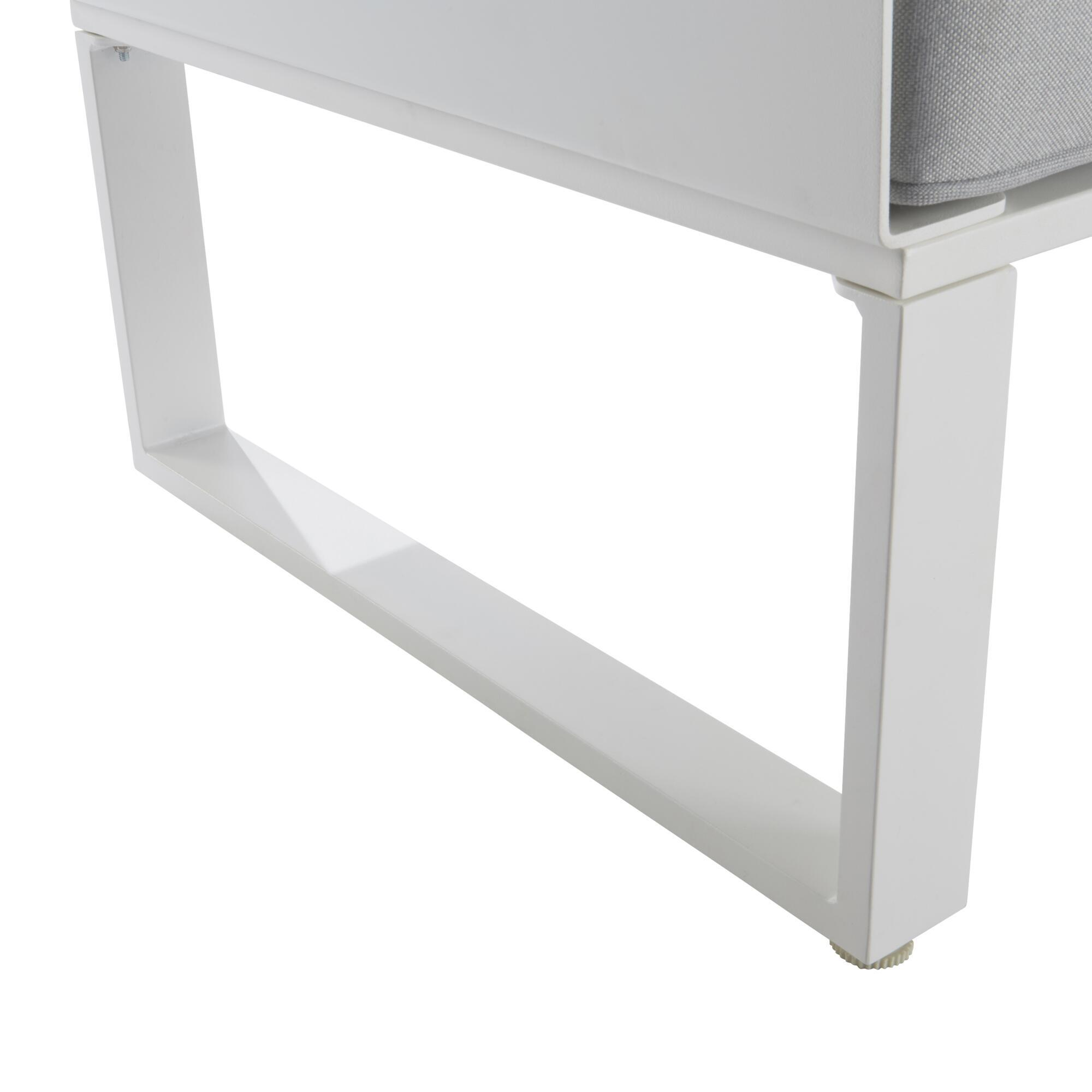 Sillón de jardín de aluminio NATERIAL Odyssea blanco - 8