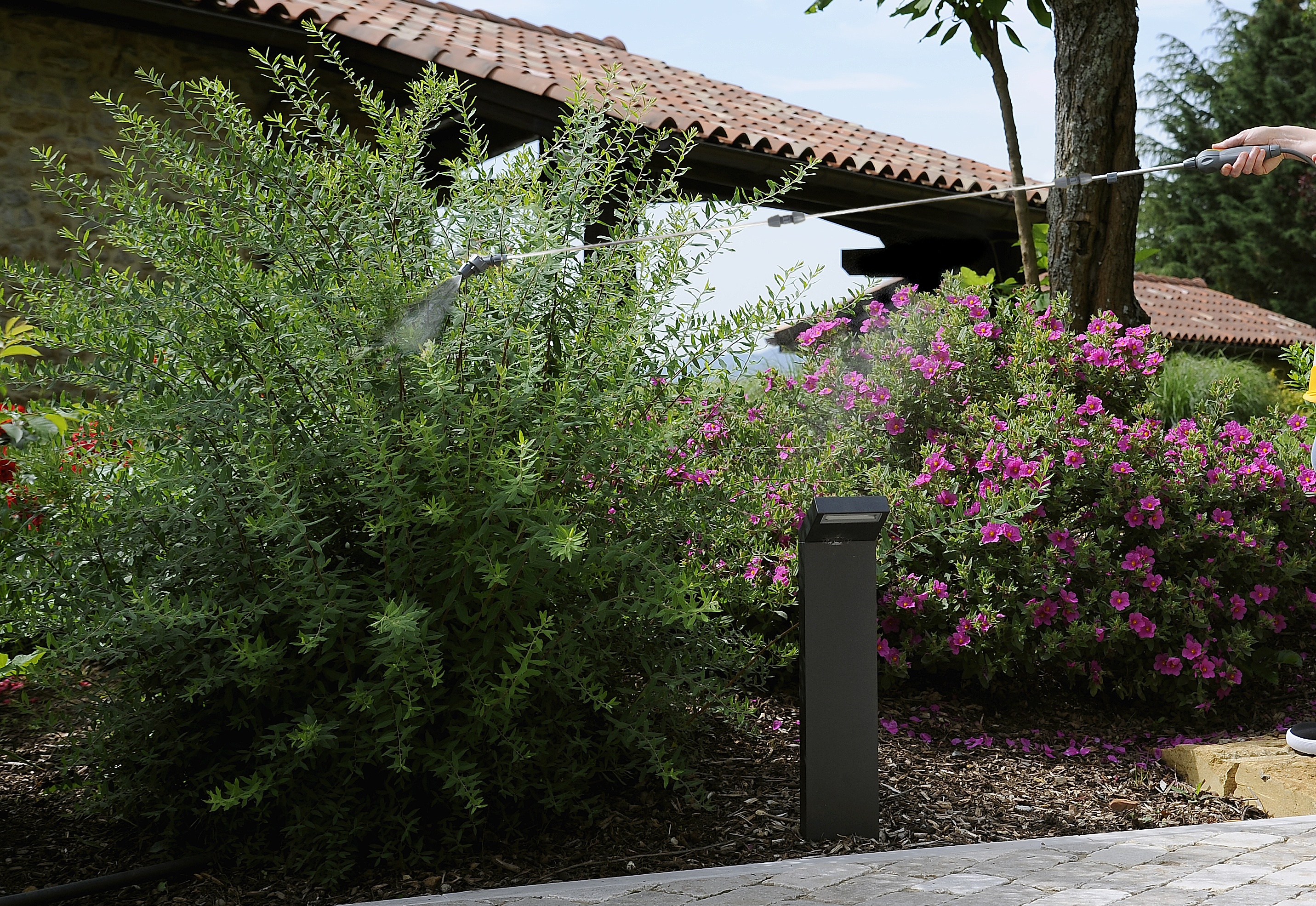 Allonge de lance aluminium 1,2m pulvérisateurs Hozelock - 3