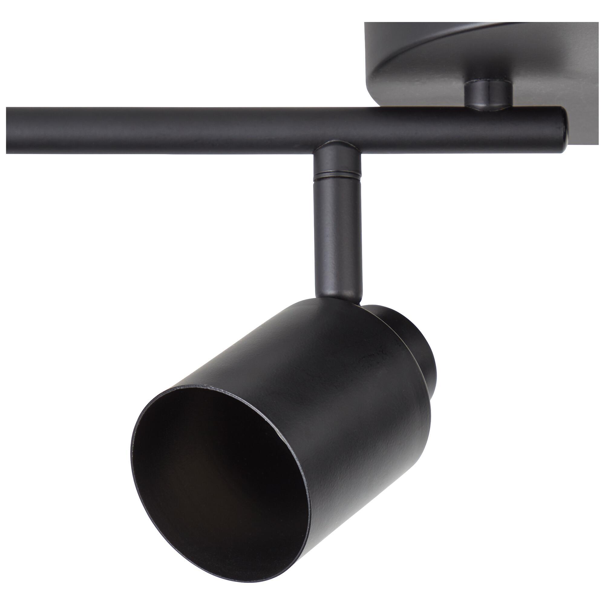 Rampe 6 spots, métal noir GU10, INSPIRE Tekla - 10