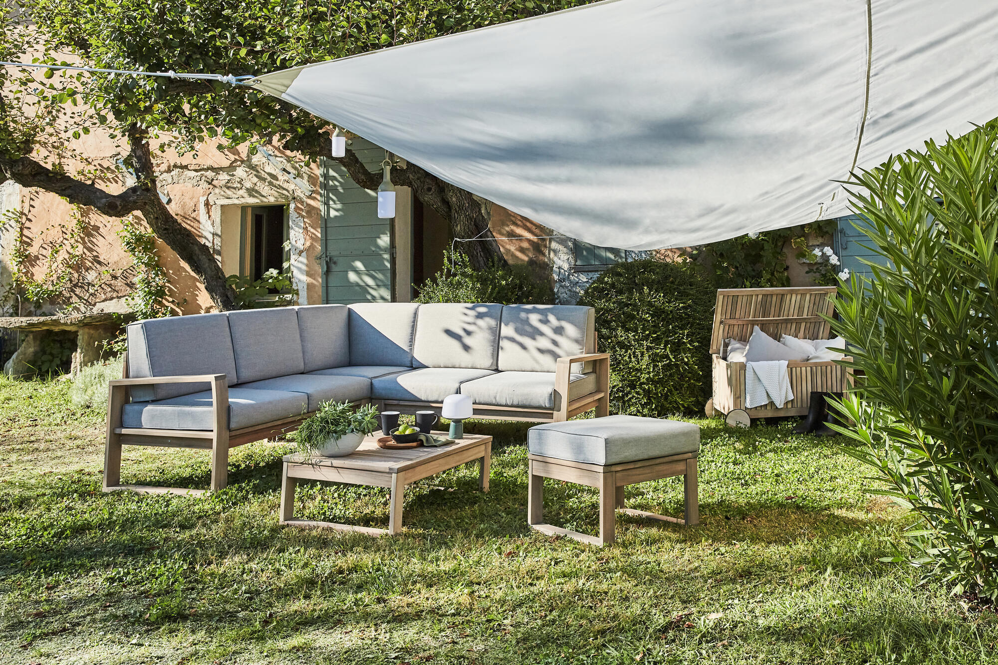 Sofá de jardim relax NATERIAL SOLARIS COMFORT CANTO - 15