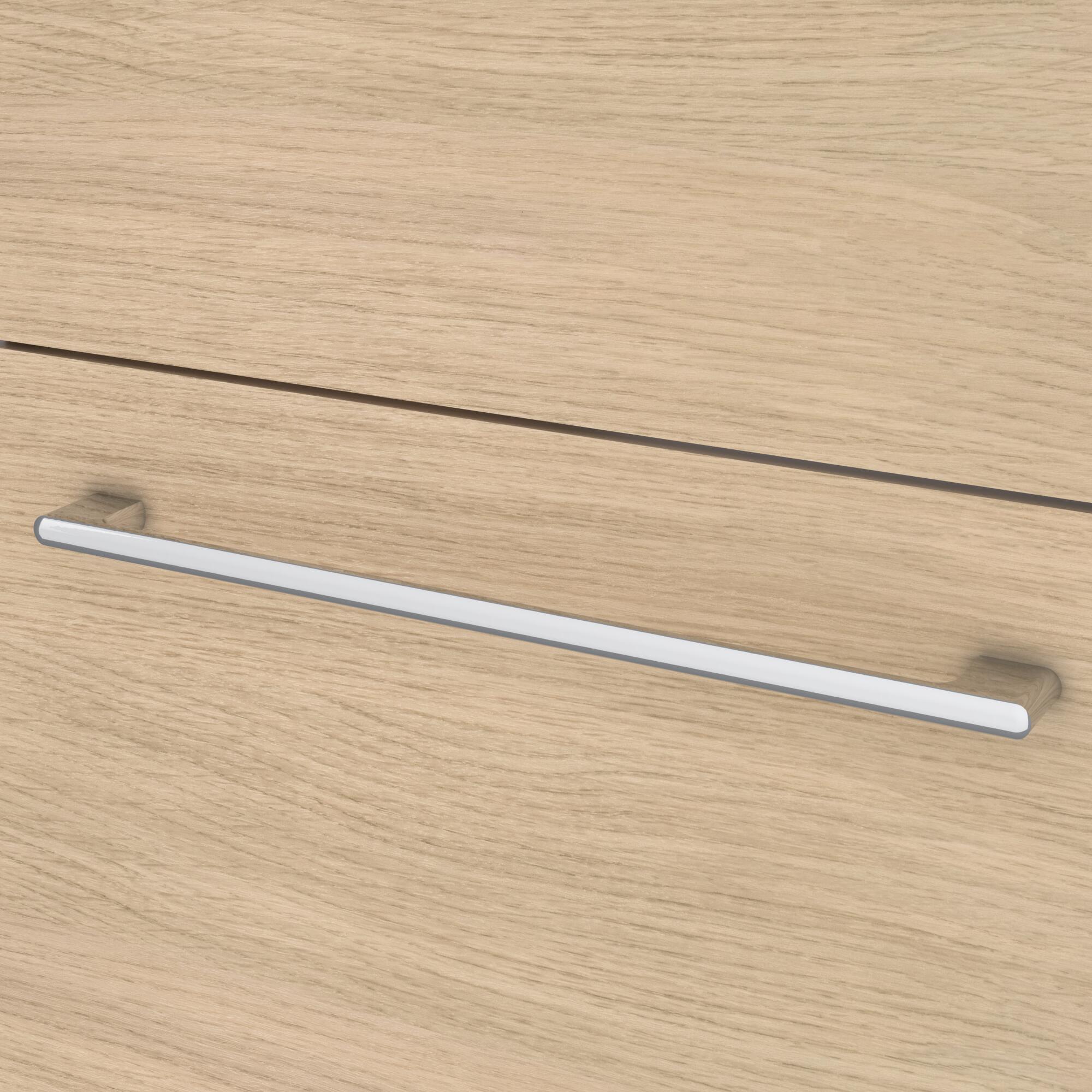 Meuble de salle de bains, Remix l.60 x H.73 x P.33 cm, chêne, Remix - 5