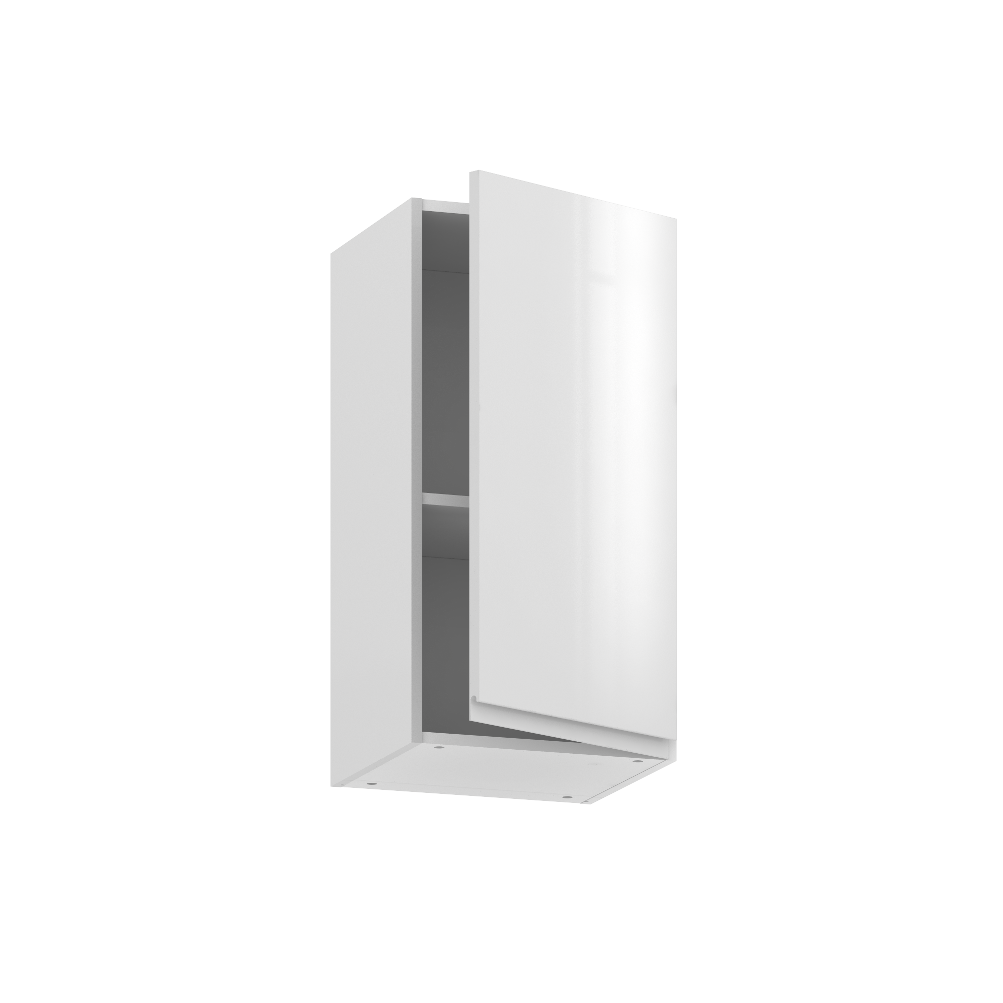 Mueble alto de cocina delinia id tokyo blanco mate 76,8x40 cm 1pta