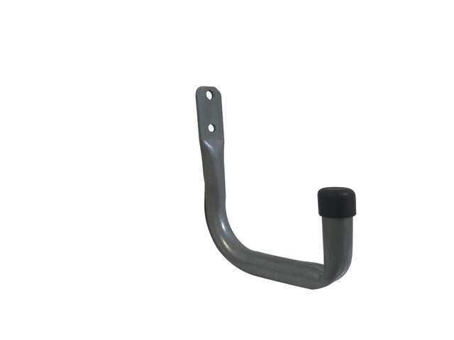 Crochet pour garage acier, H.2 x l.11 x P.10 cm
