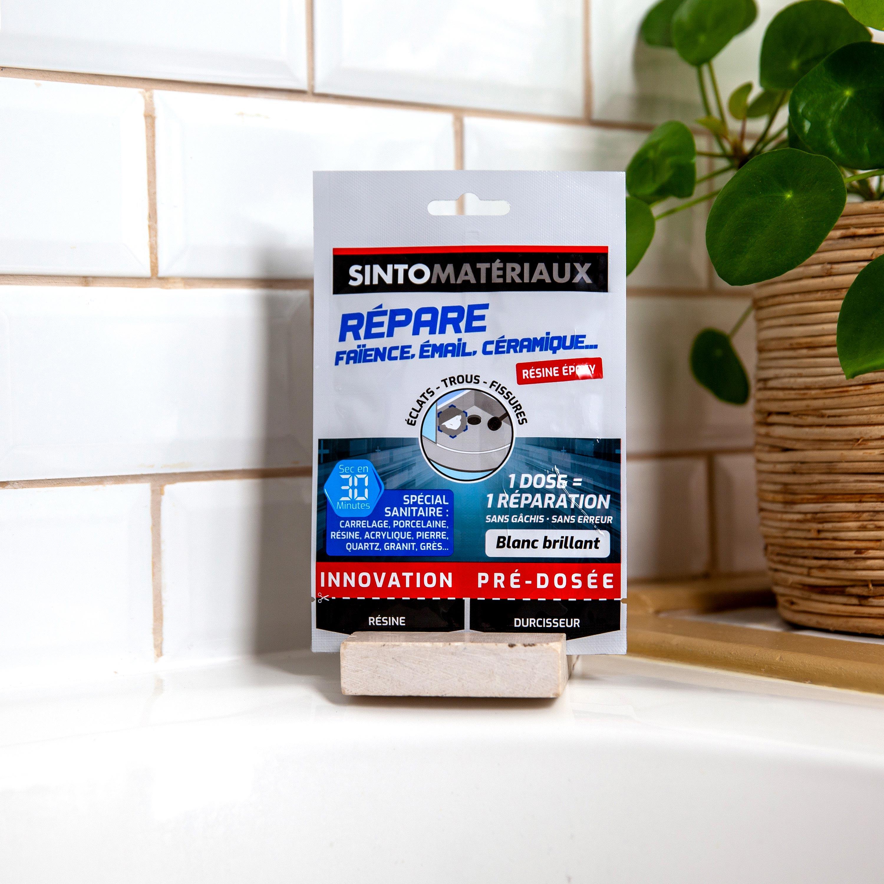 Colle de réparation pâte époxy Sintomateriaux SINTO, 30 g blanc - 3