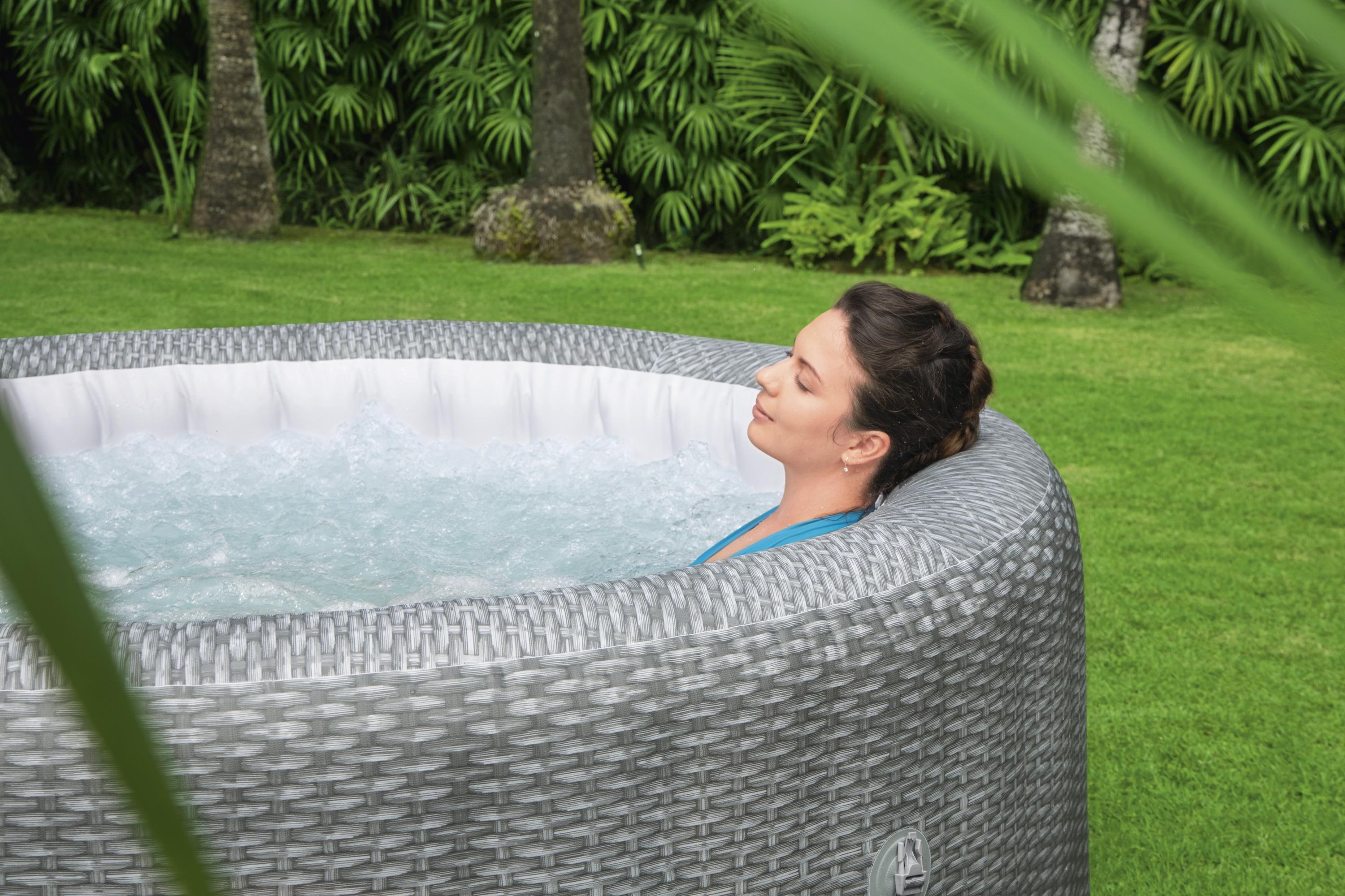 Spa de exterior hinchable BESTWAY de 196x71x196cm con 6 plazas - 24