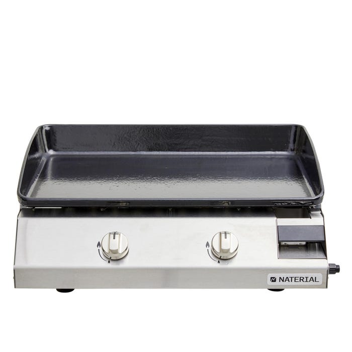 PLANCHA GAS VENTURAII ACERO INOX2B NATERIAL