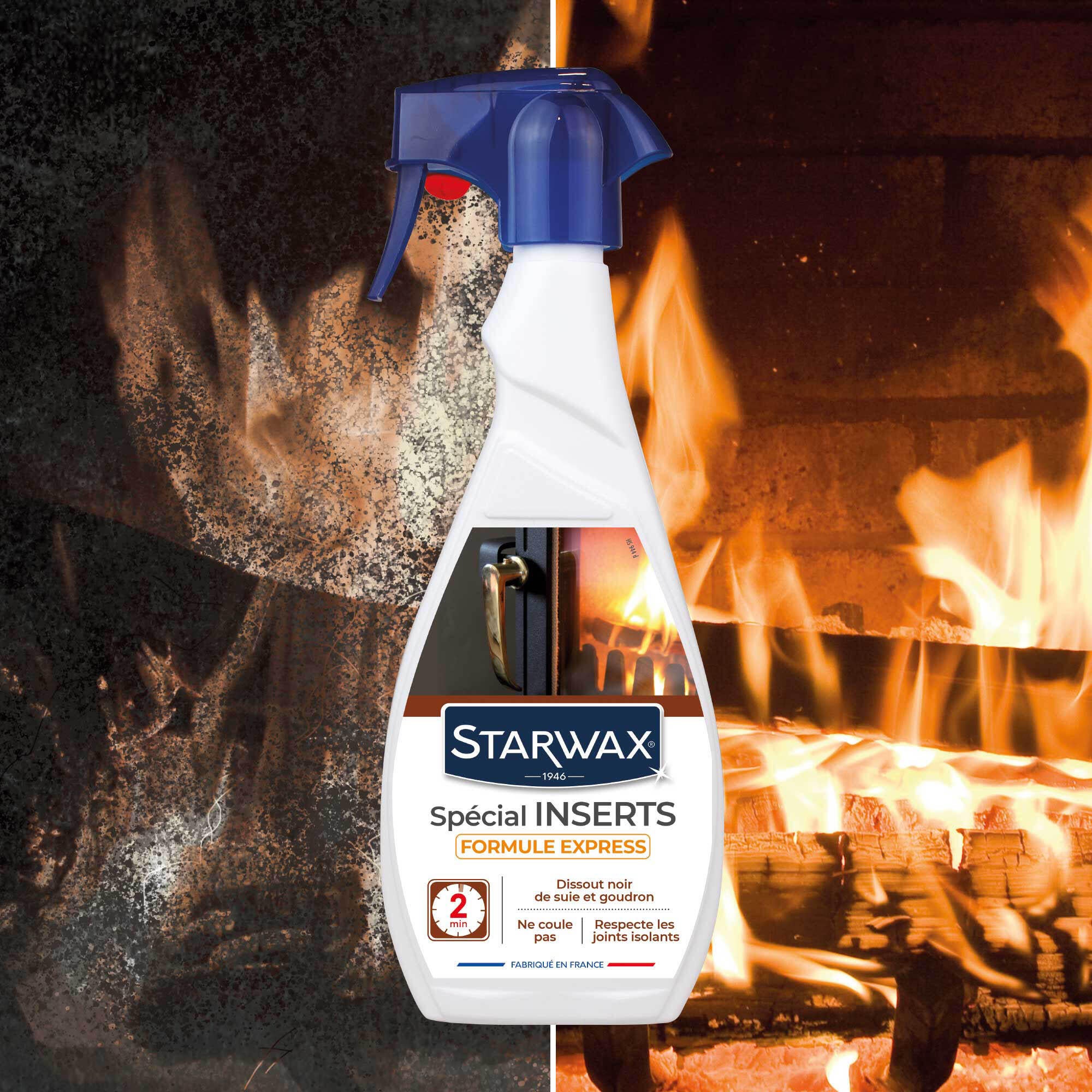 Nettoyant STARWAX Express spécial insert cheminée, 0.5L - 3