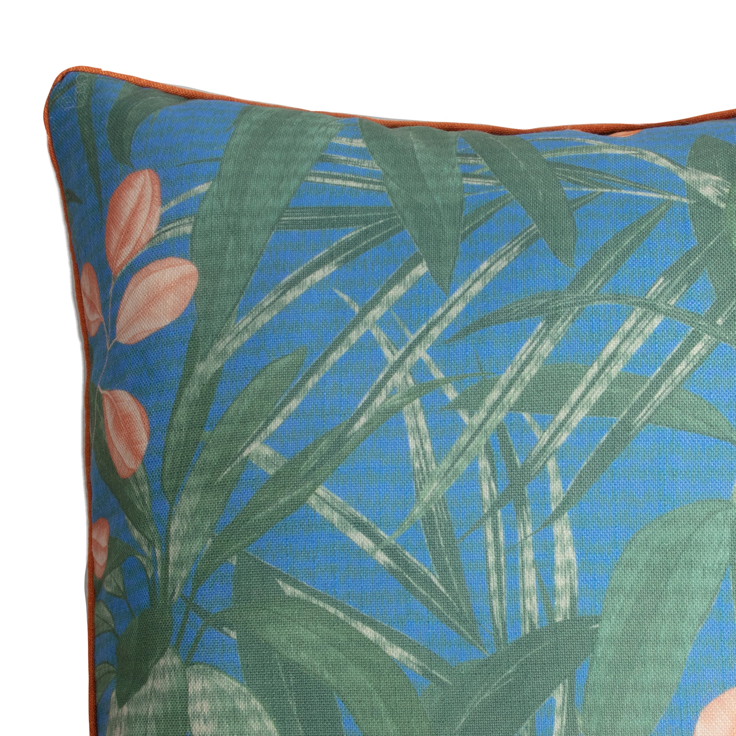 Coussin Soelie, bleu l.40 x H.40 cm - 2