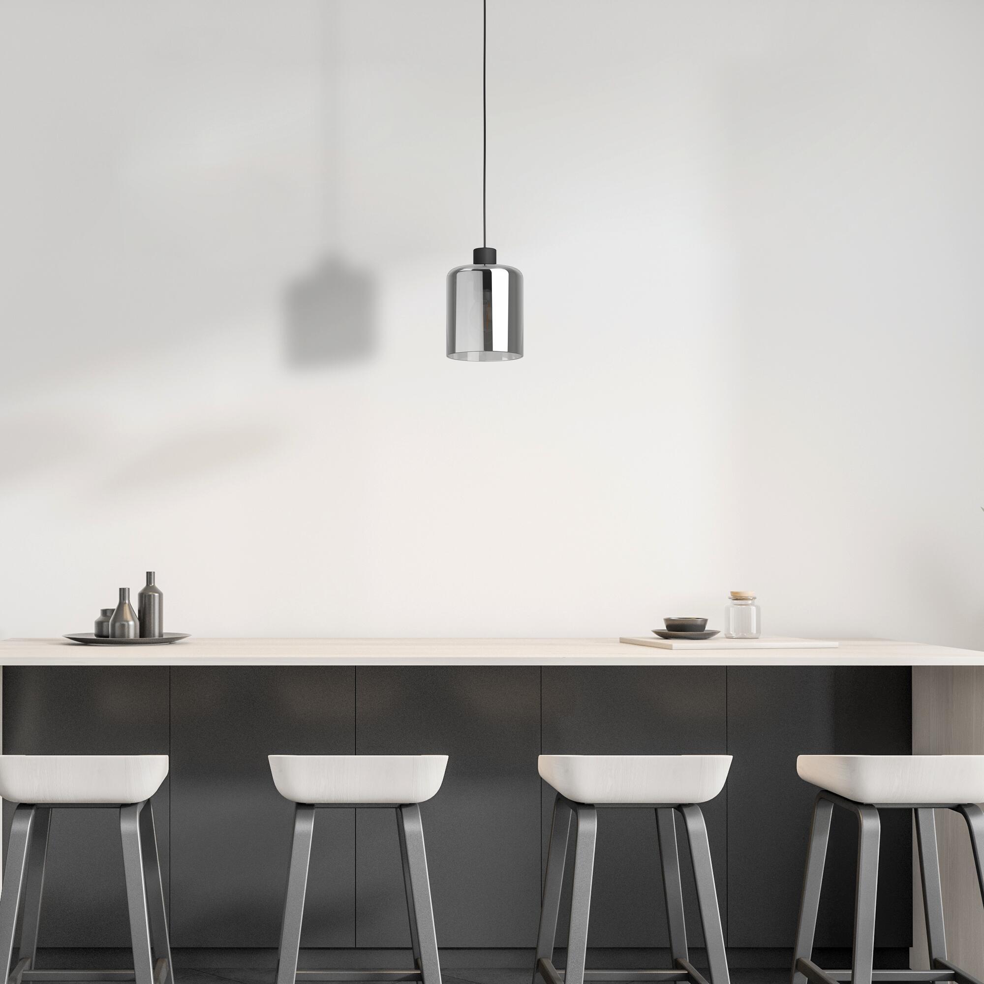 Suspension Paradox verre, noir, Diam.0 cm INSPIRE, E27 - 2