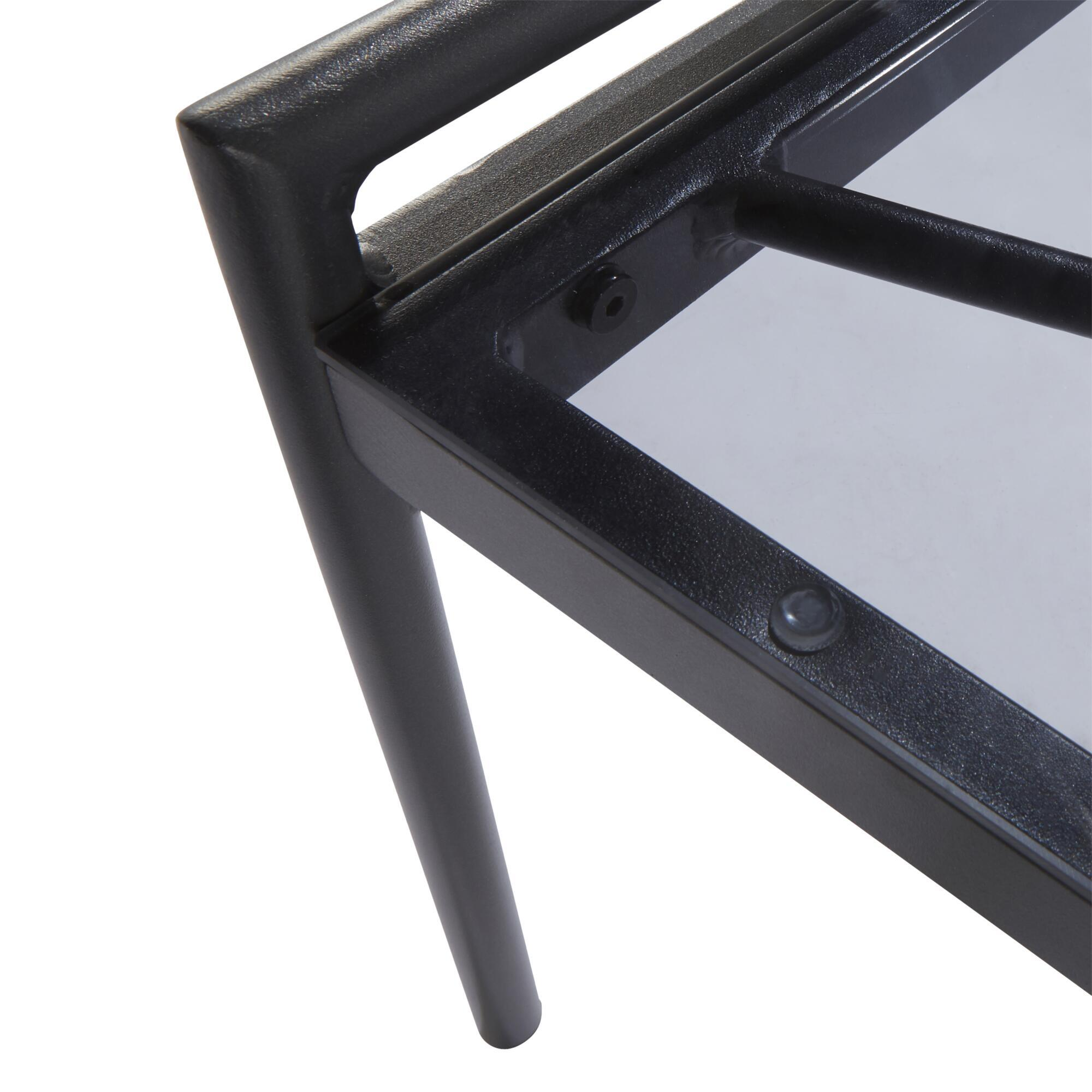 Conjunto jardim relax sofás e mesa alumínio cinzento escuro Onyx Naterial - 26