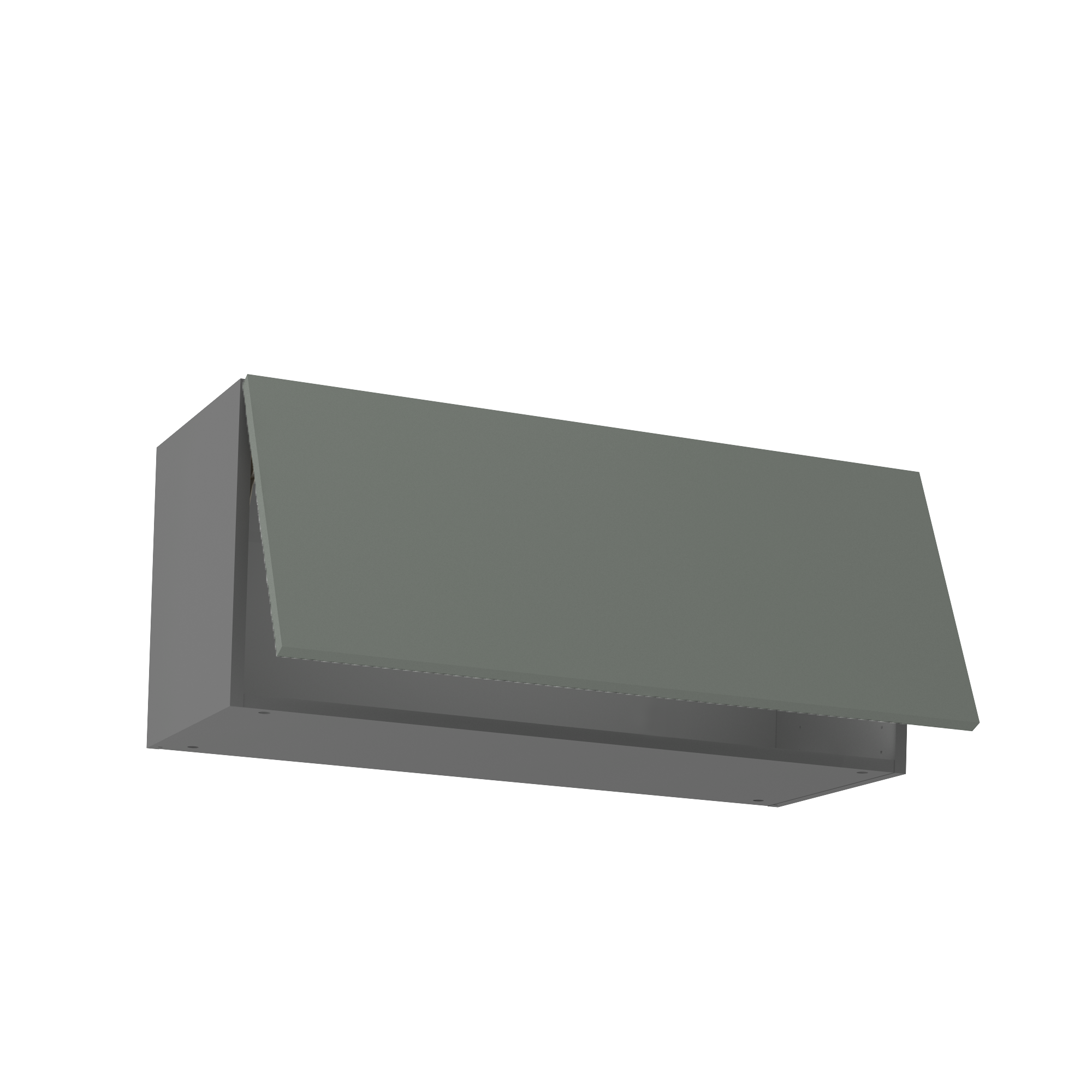 Mueble alto de cocina delinia id viena verde mt 38,4x90 cm 1pta abatible