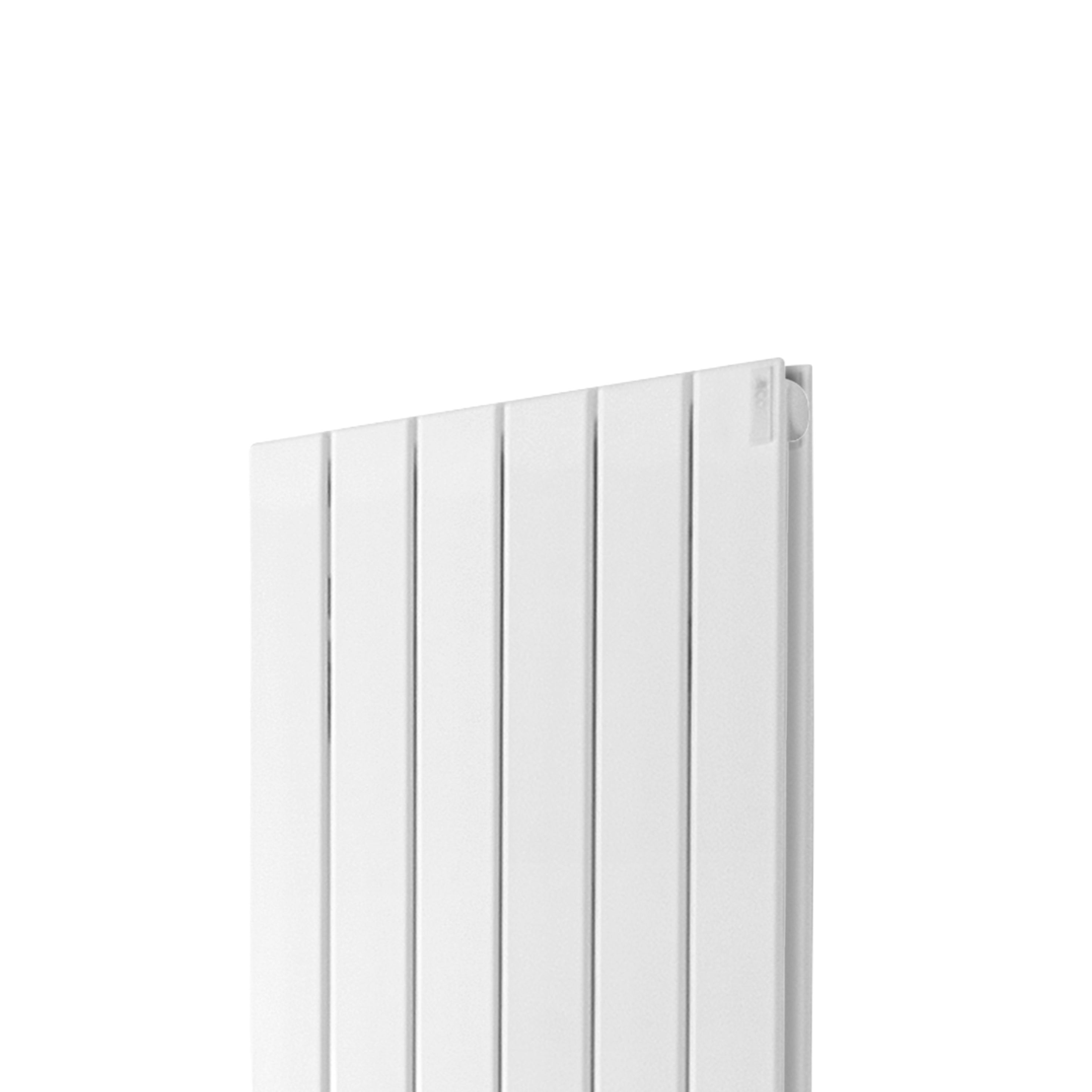 Radiateur eau chaude vertical ACOVA Lina blanc, 1386W H.200 x l.44.4 cm - 5