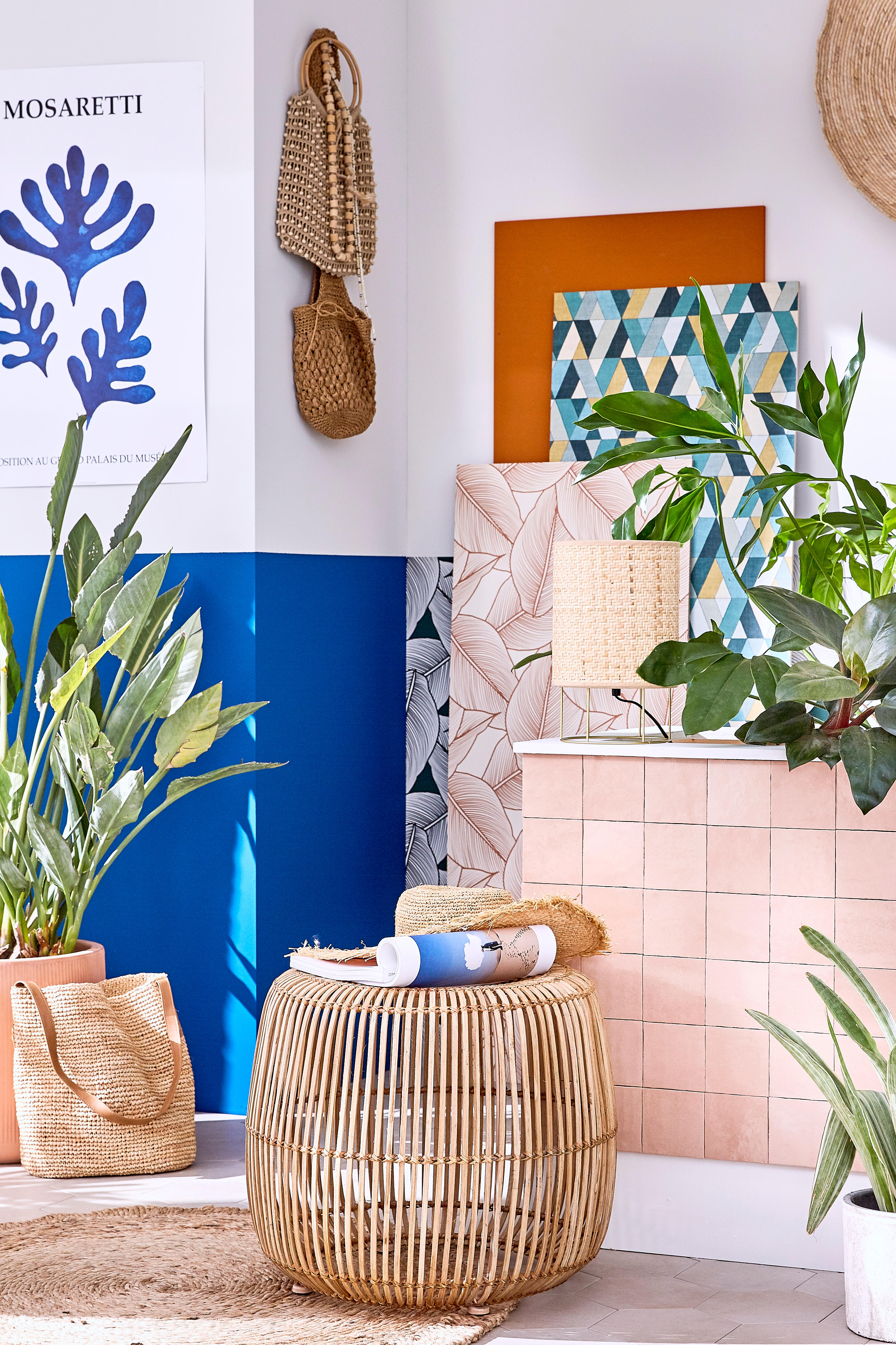 Carrelage mur intérieur effet zellige rose écaille Zellie l.10 x L.10 cm - 6