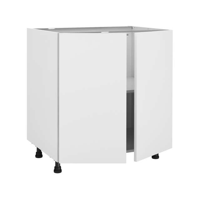 Meuble bas de cuisine Sofia blanc 2 portes H77 x l80