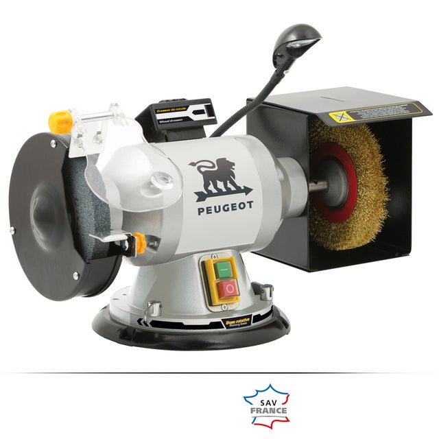 Touret à meuler meule / brosse PEUGEOT Energygrind 150bp, 350 W
