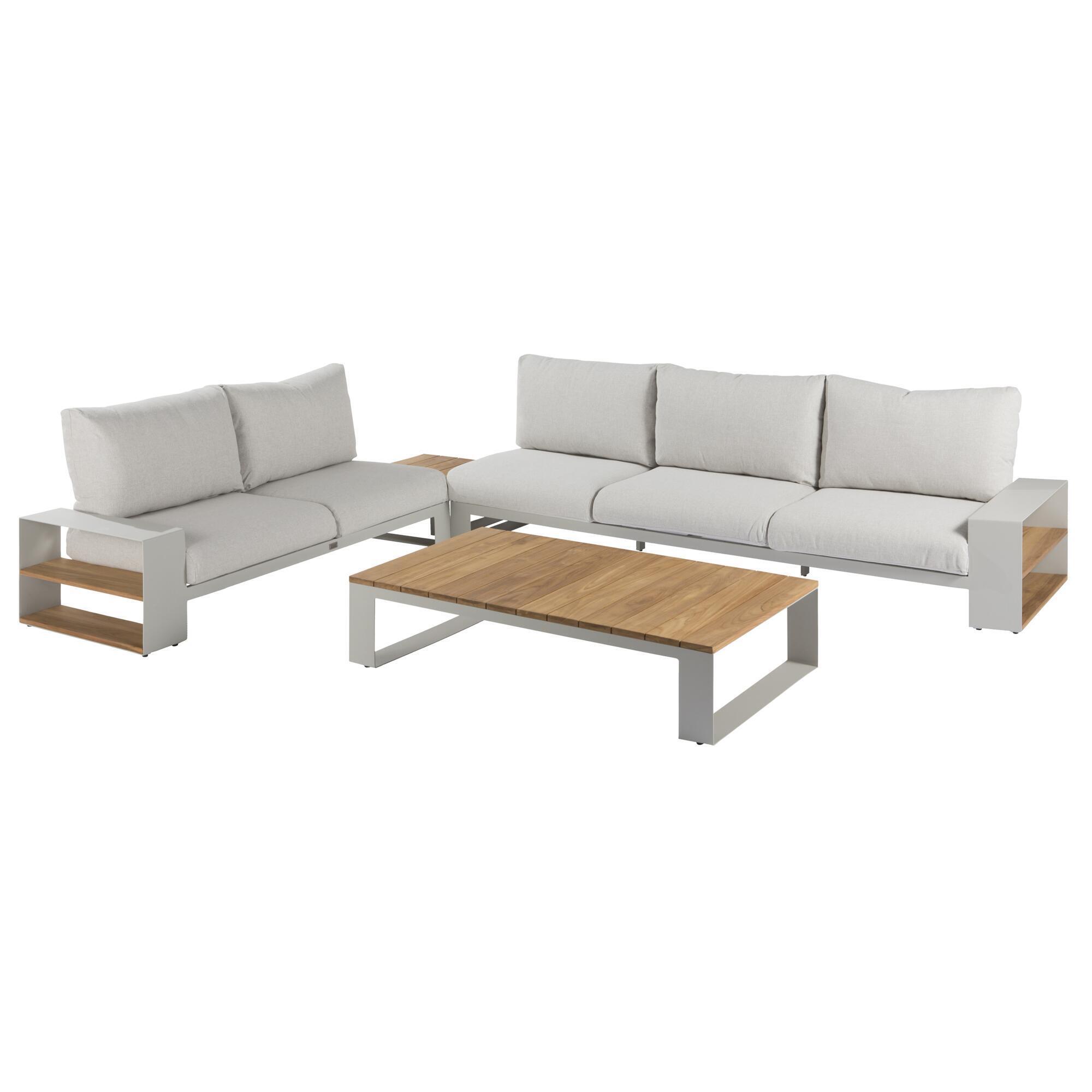 Mesa de apoio NATERIAL SURREY TECA 70X70CM - 11