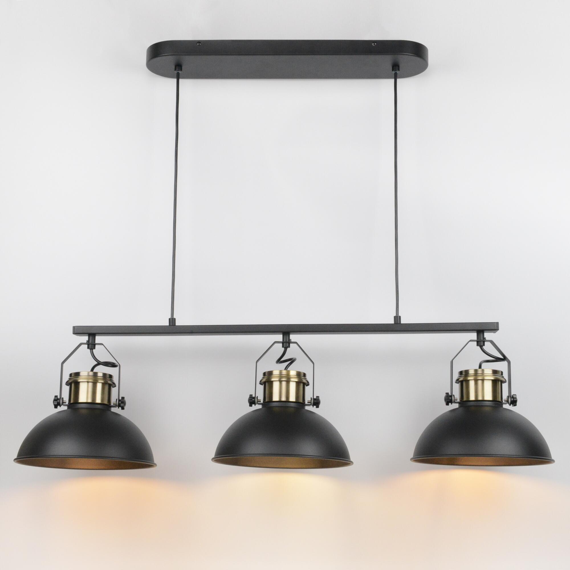 Suspension Ted fer, noir, Diam.25.5 cm INSPIRE, E27 - 3