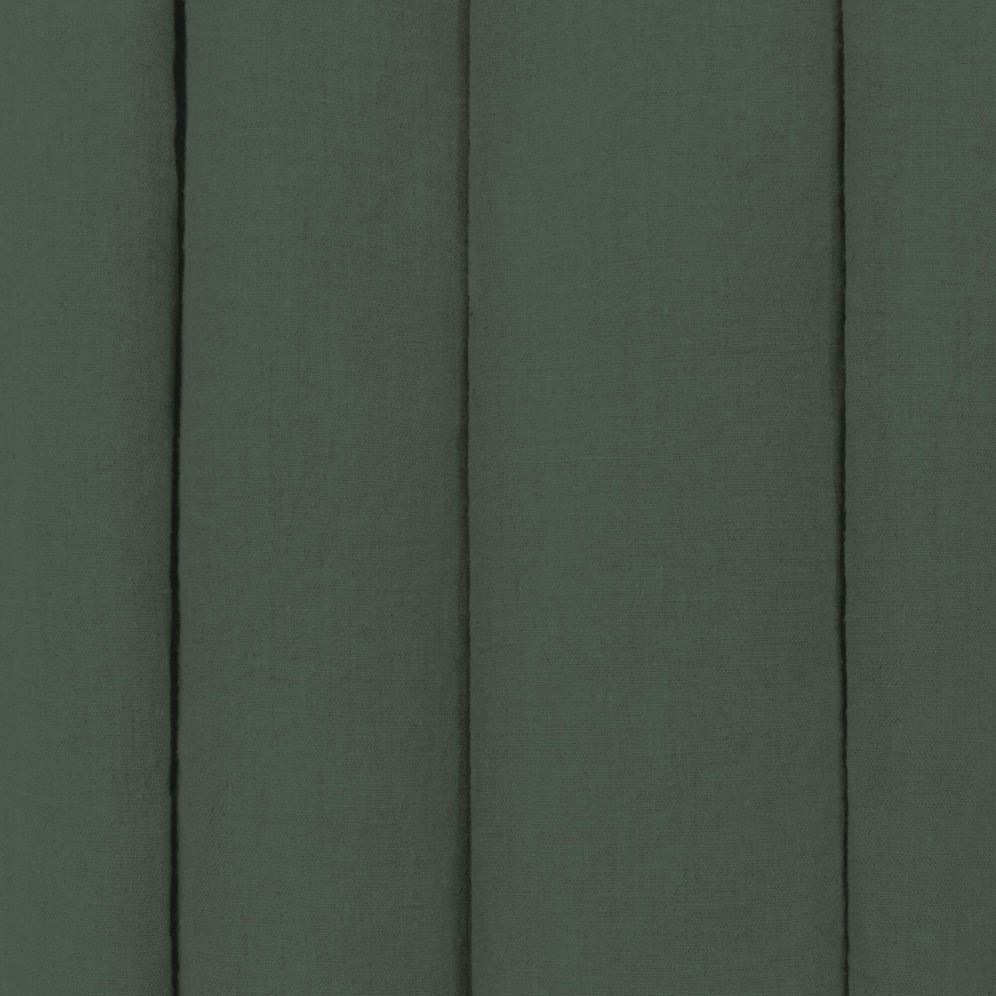 Rideau tamisant, Danae lin, vert H.280 x l.140 cm INSPIRE - 7