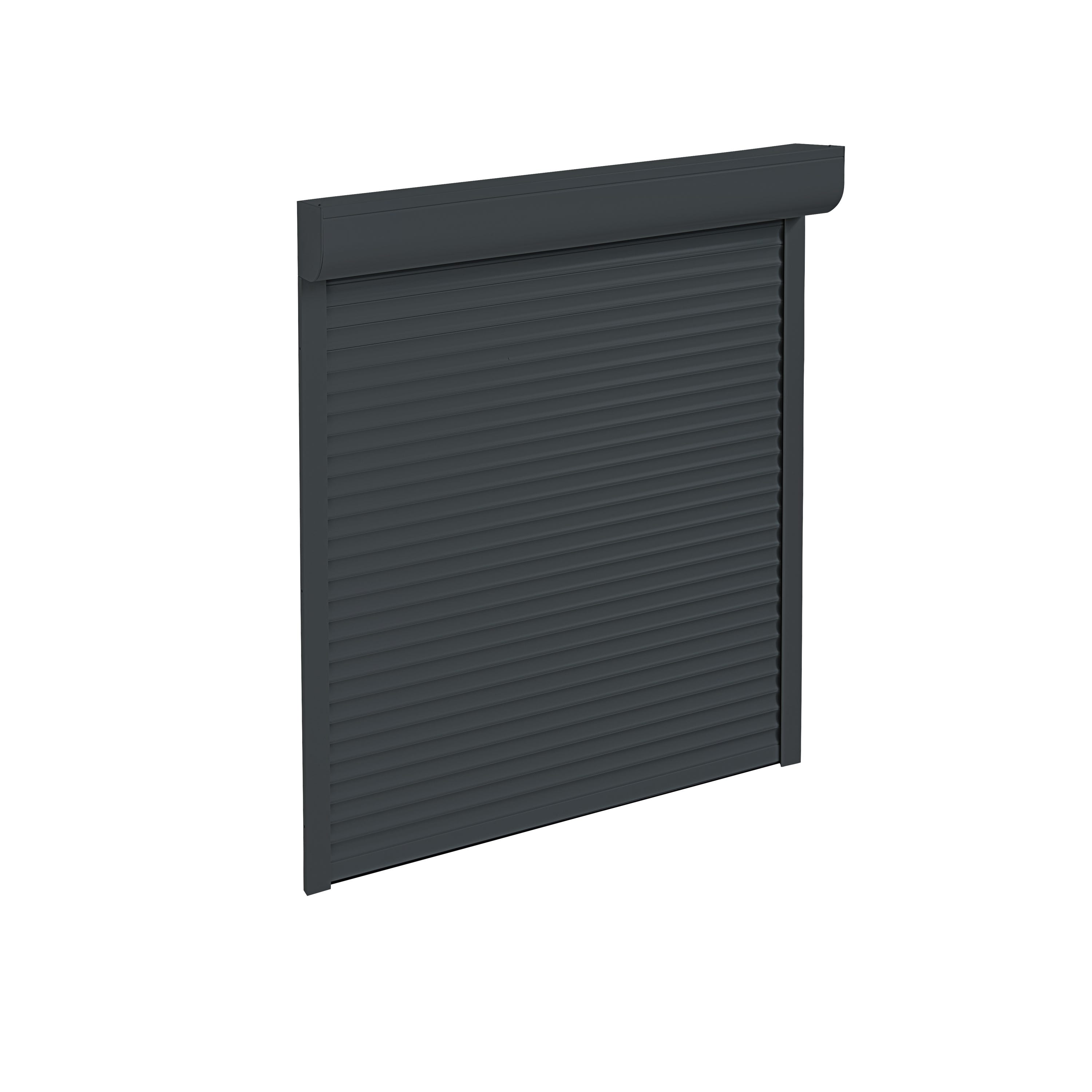 Volet Roulant Manuel Sur Mesure Aluminium Gris Anthracite Leroy Merlin volet-roulant-manuel-sur-mesure-aluminium-gris-anthracite-leroy-merlin