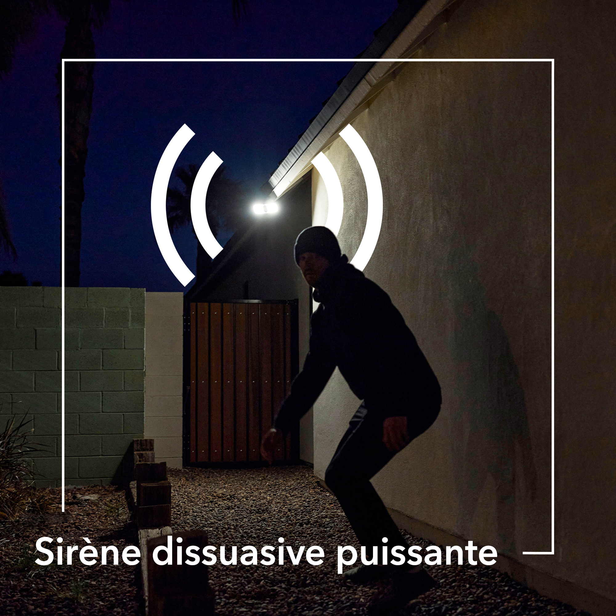 Caméra de surveillance it sans fil ARLO Pro 3 floodlight, blanc - 3