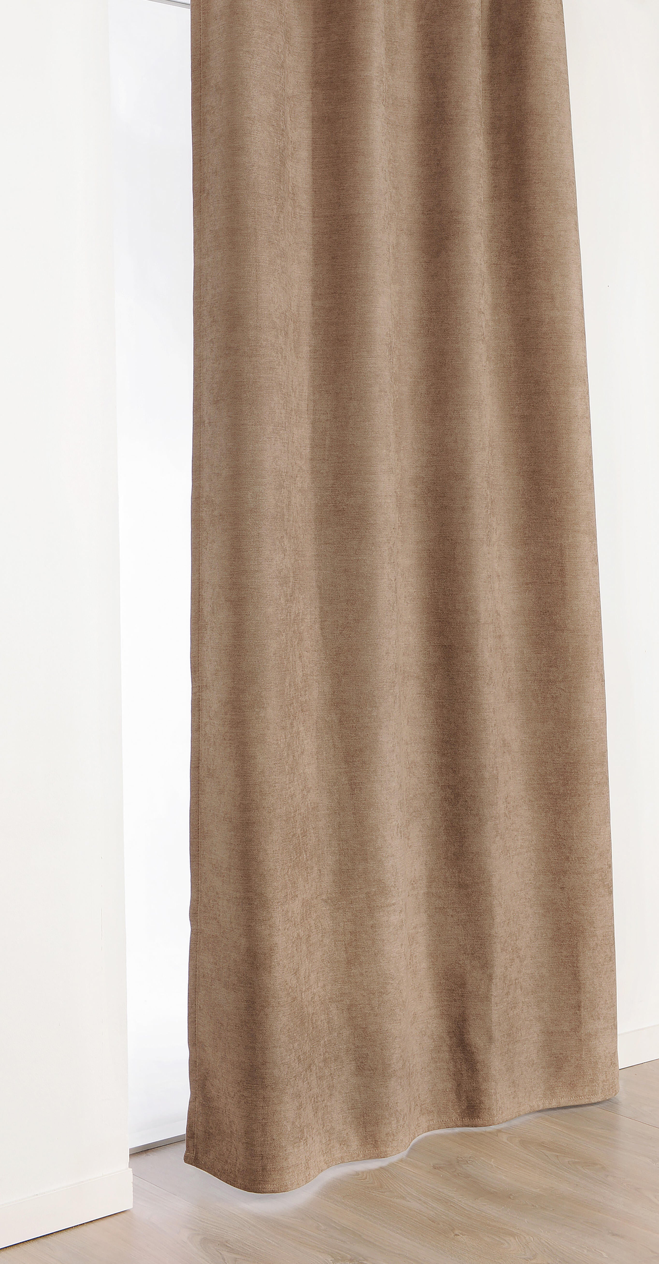 Rideau occultant thermique, Alaska, marron H.240 x l.140 cm - 2