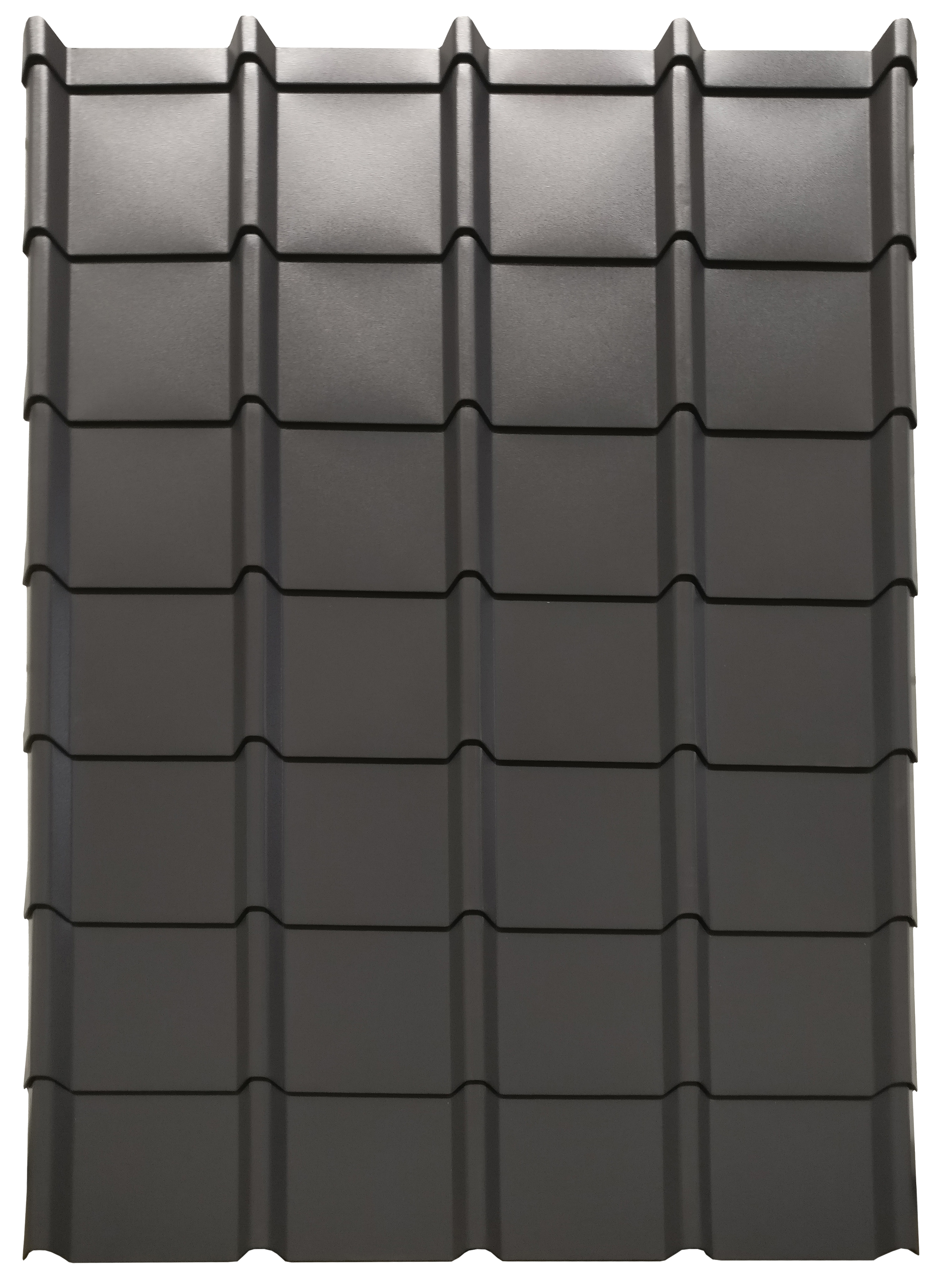 Plaque de toiture Easy anthracite Linea l.0.83 x L.1.13m, IKO - 5