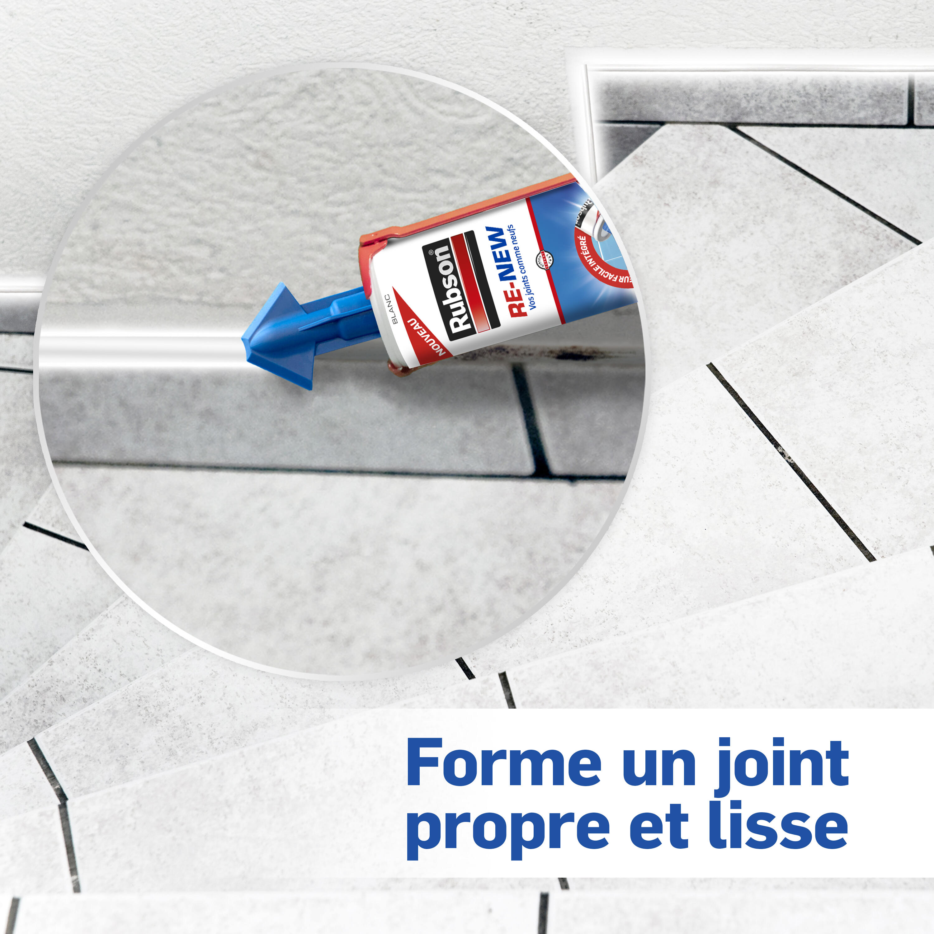 Mastic d'étanchéité Re-new RUBSON blanc 280ml - 4