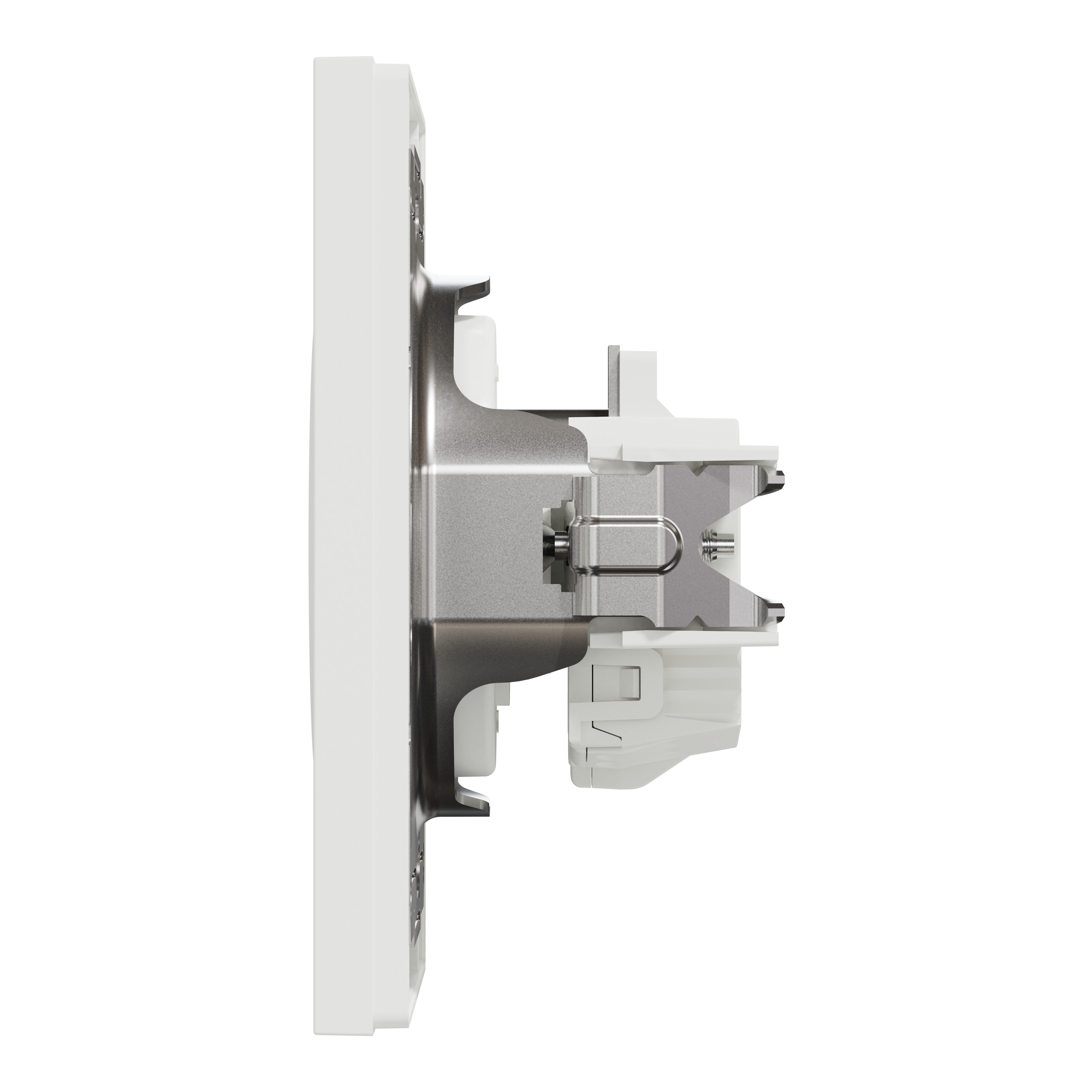 Prise avec terre complet Miluz, SCHNEIDER ELECTRIC, blanc - 5