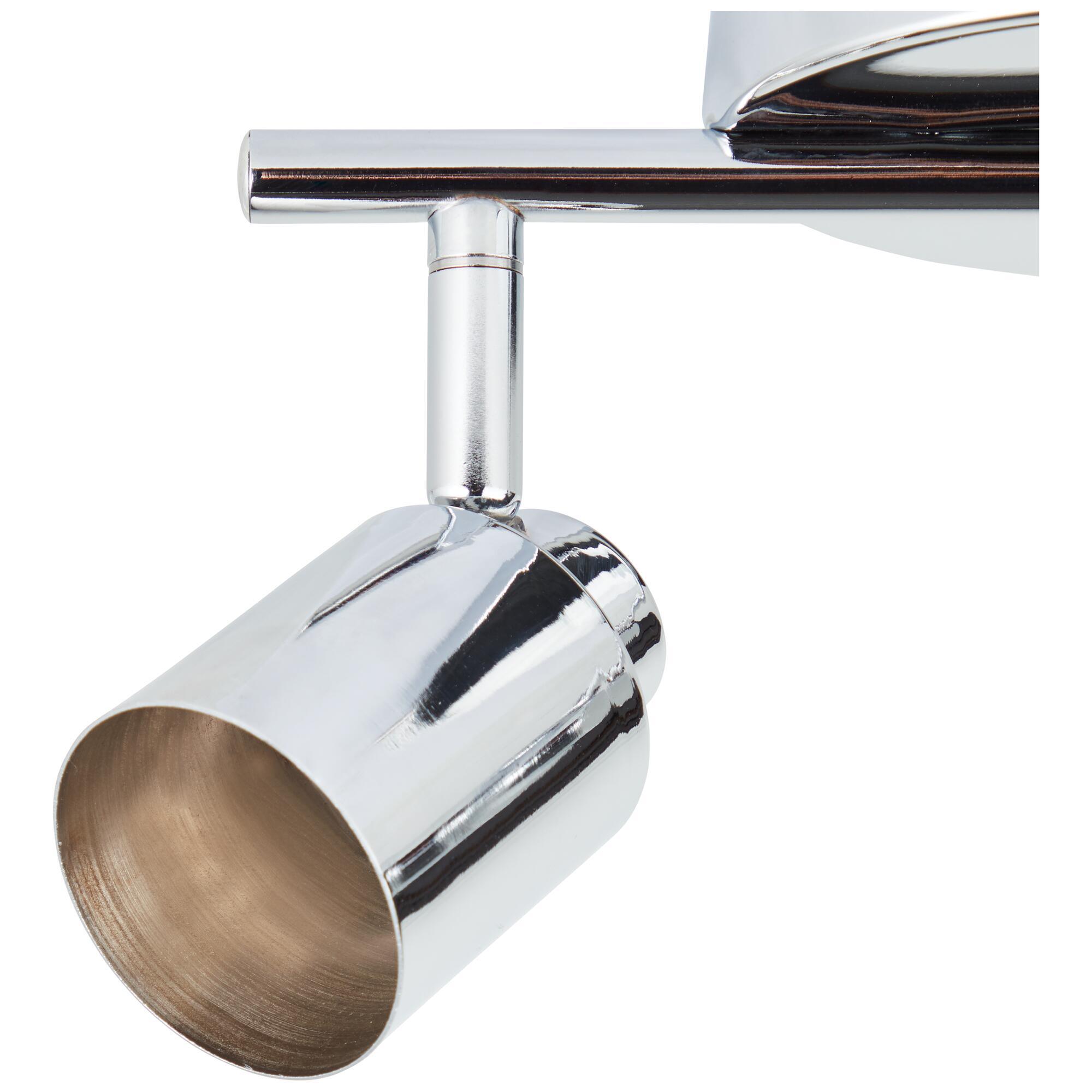 Rampe 2 spots, métal chrome gu10, INSPIRE Tekla - 10