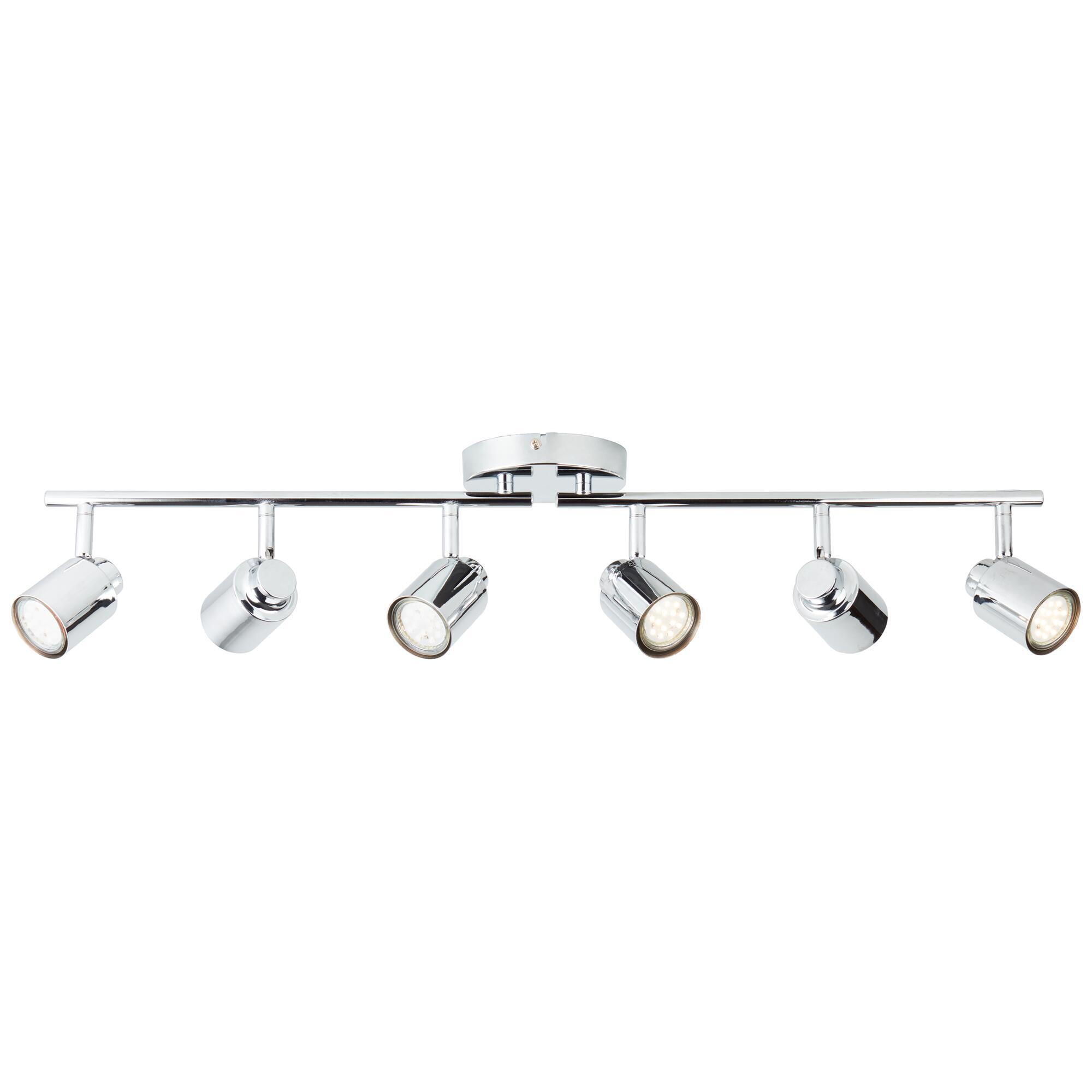 Foco decorativo INSPIRE TEKLA 6 LÂMPADAS GU10X6 METAL CROMADO - 13