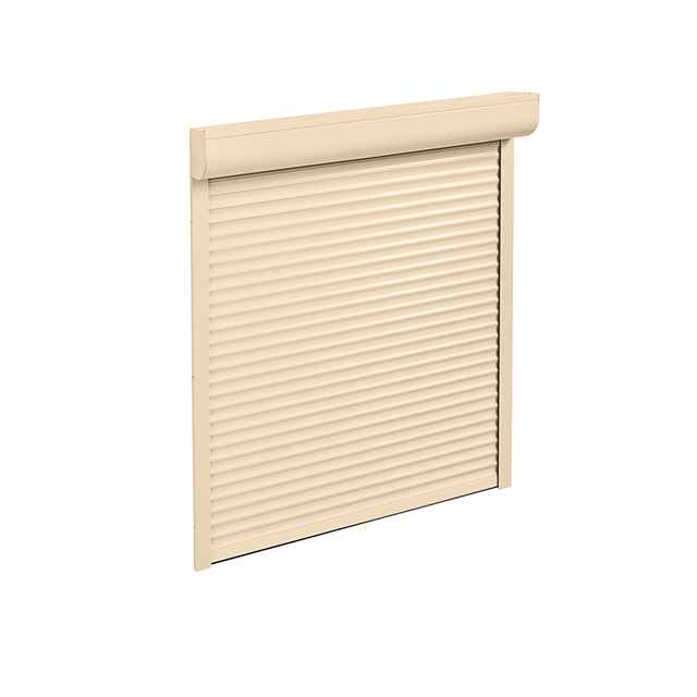 Volet roulant électrique sur mesure aluminium beige