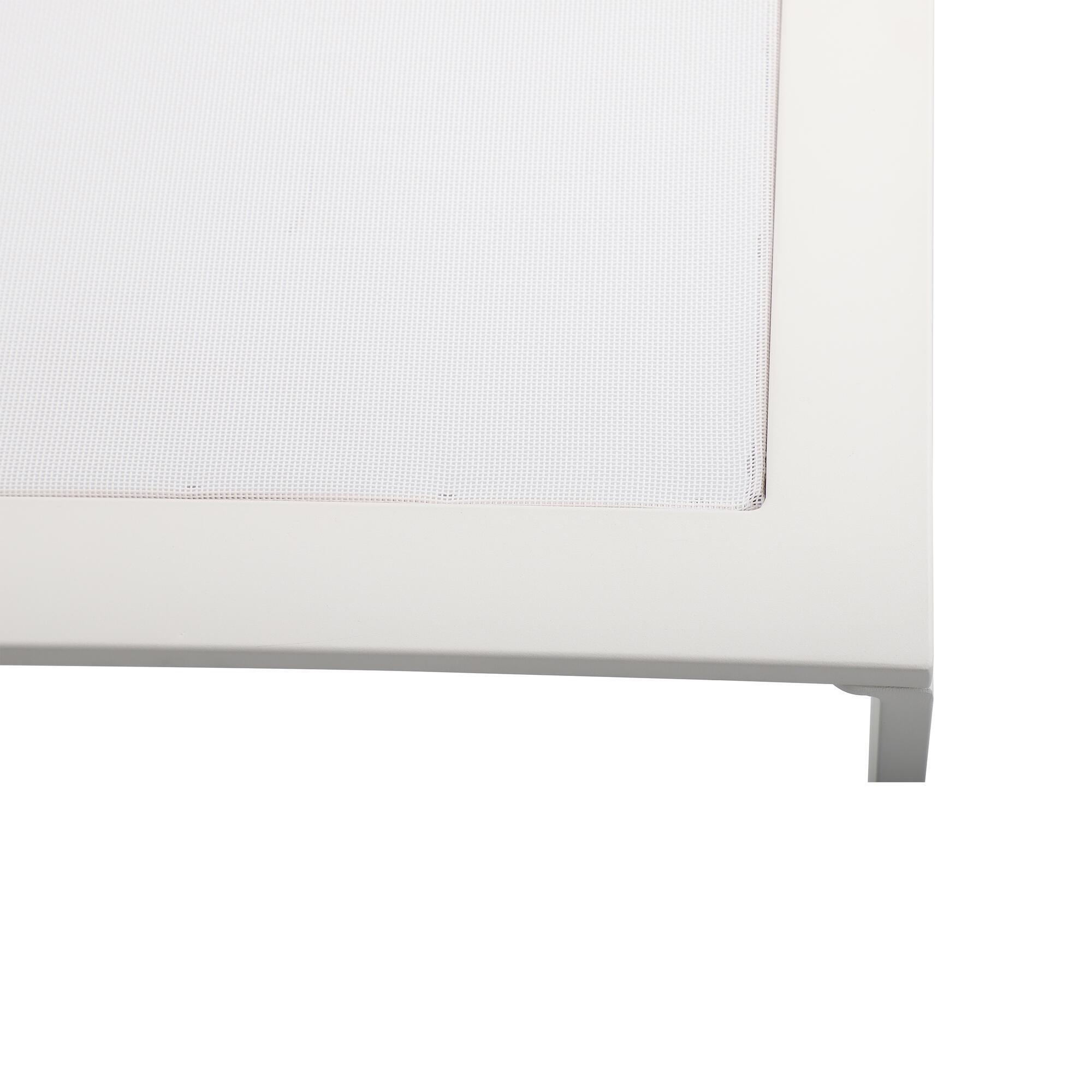 Sillón de jardín de aluminio NATERIAL Odyssea blanco - 12