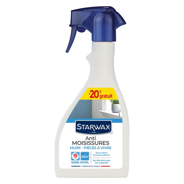 Nettoyant STARWAX Anti moisissures murs, 0.6L