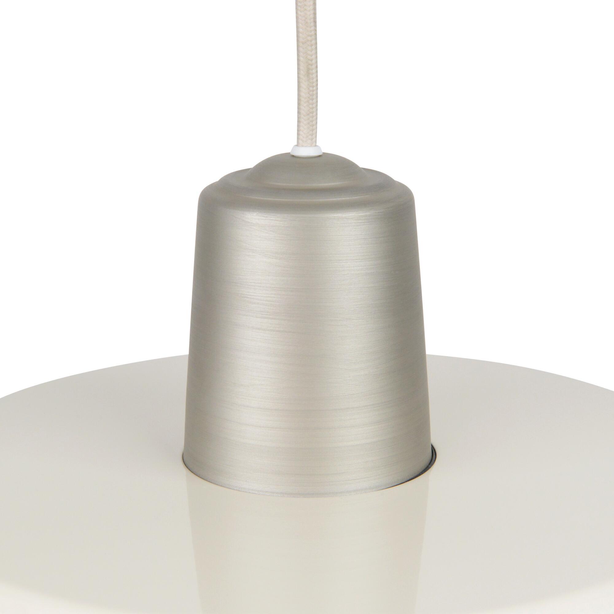 Lampadario Country charm Milky beige paralume beige E27 Ø38cm INSPIRE - 6