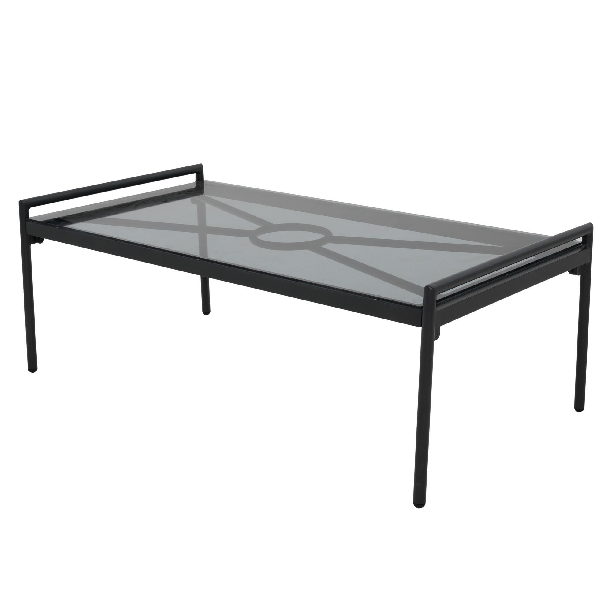Conjunto jardim relax sofás e mesa alumínio cinzento escuro Onyx Naterial - 22
