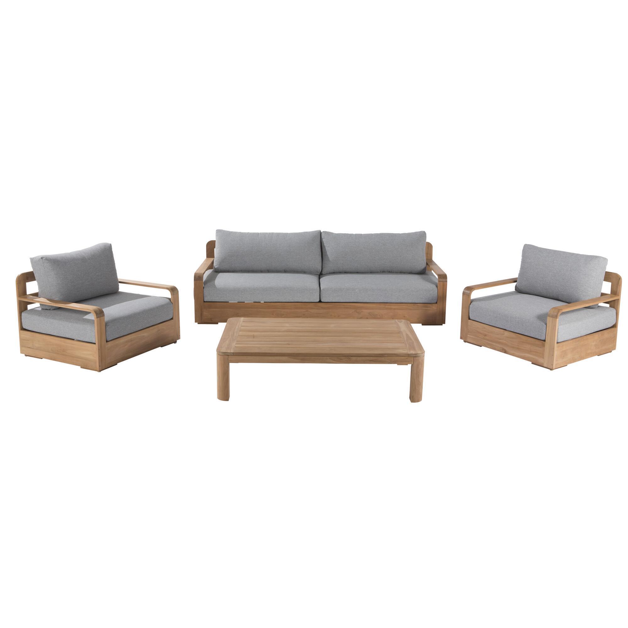 Fauteuil de jardin en teck NATERIAL Baelo - 4