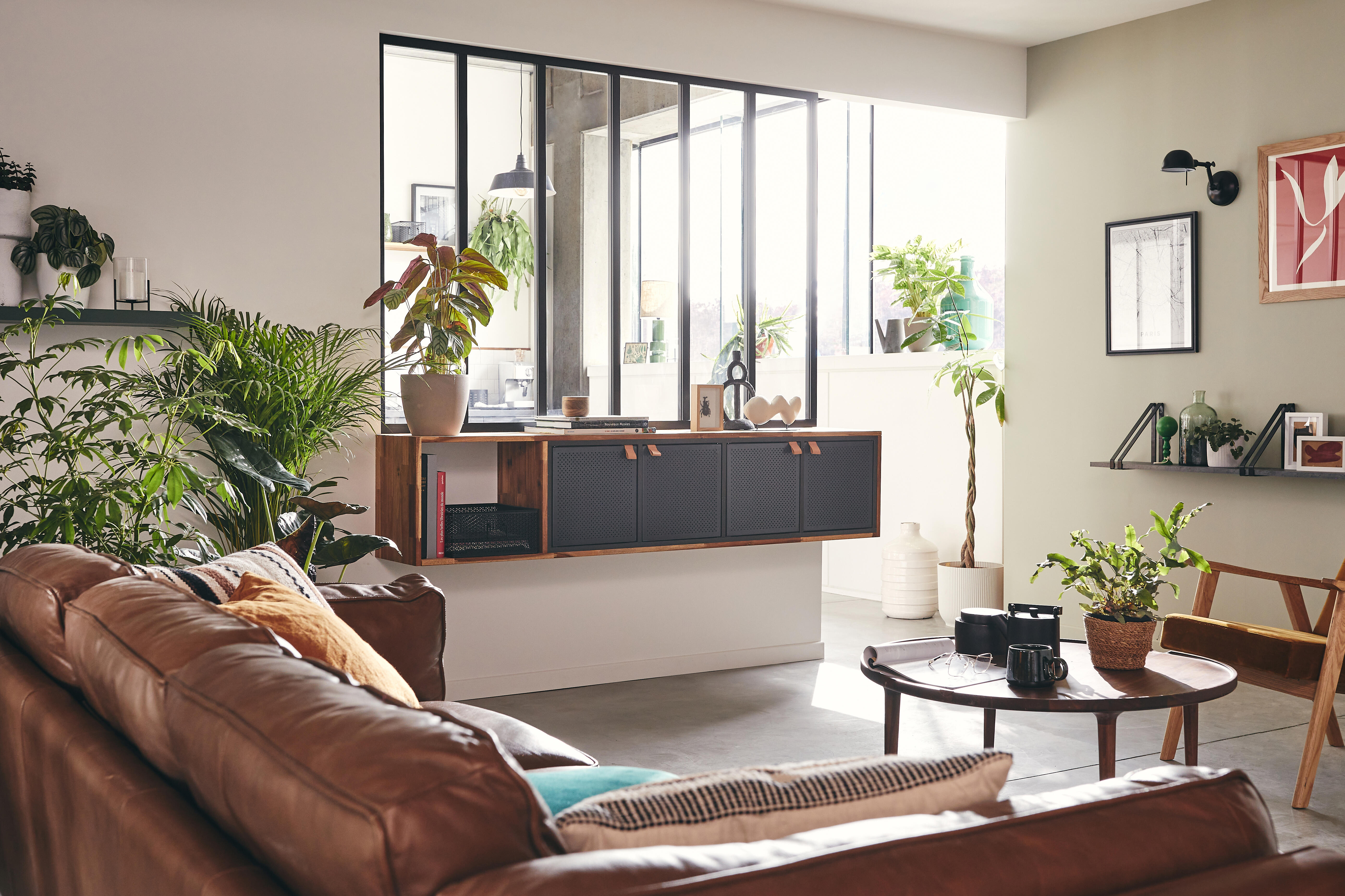 Estante cubo 4x1 preto 139,3x36x31,7 cm Spaceo Kub - 19