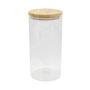Bocal Spaghetti En Verre Bigismore Villa D'Este - 1,92L Avec Couvercle En Bambou - Style Minimaliste Tivoli 1996