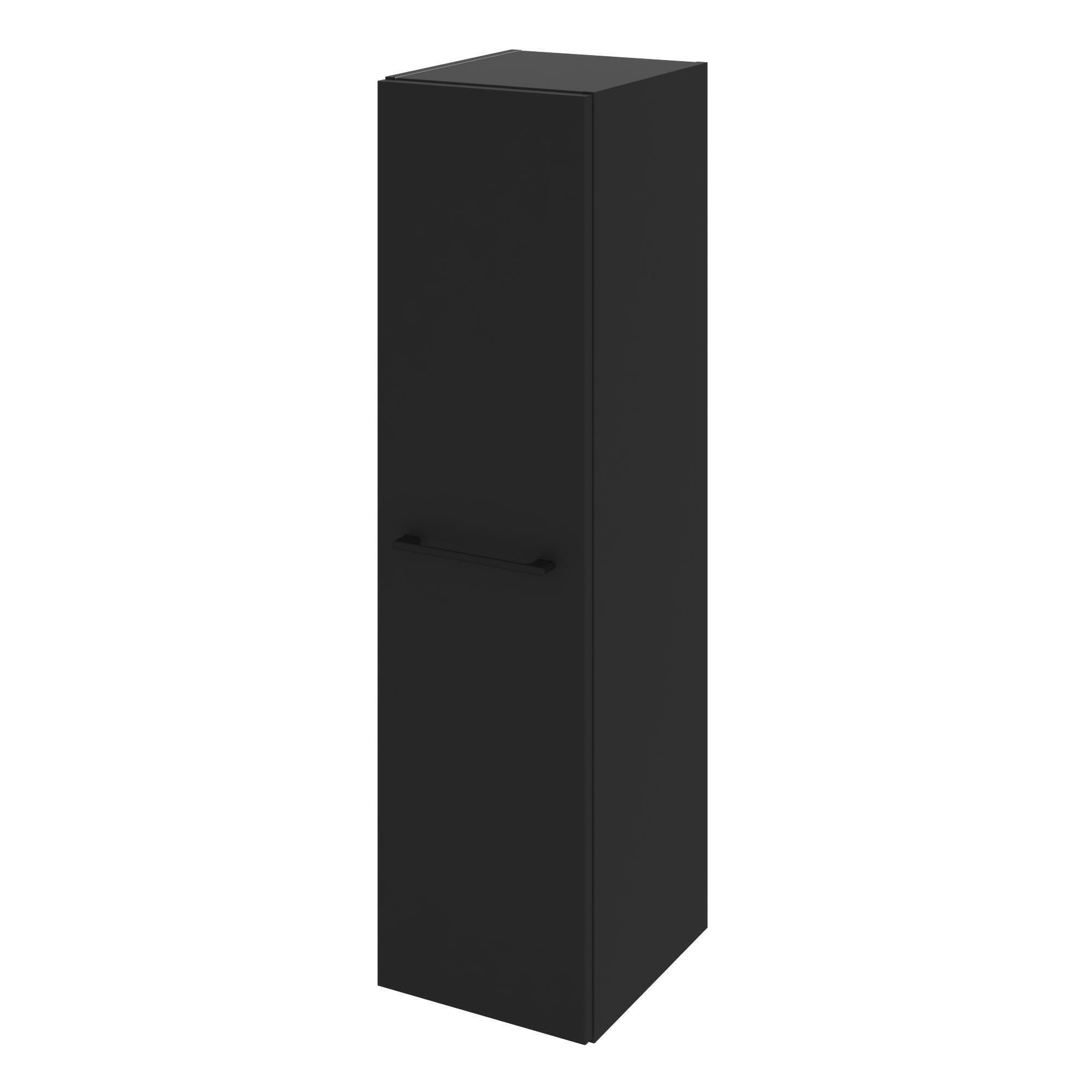 Colonne l.30 x H.115 x P.33 cm, noir, Remix - 7