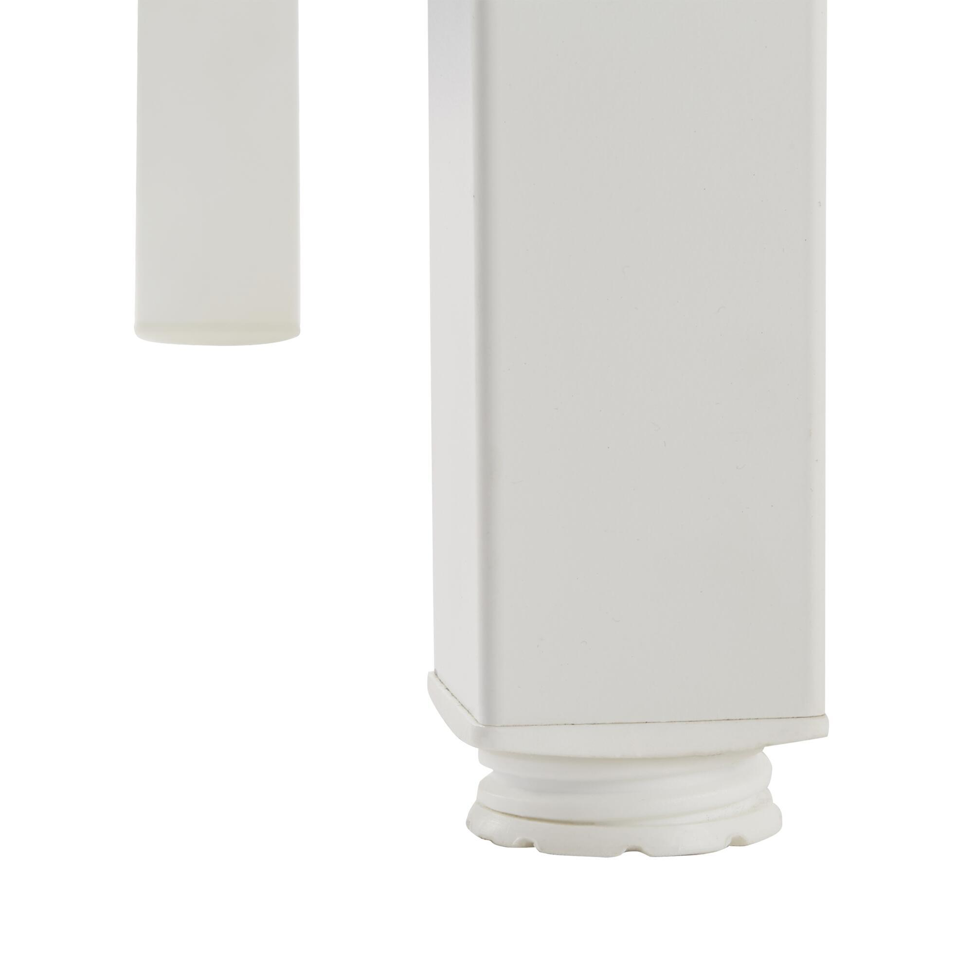 Conjunto jardim relax sofá e mesa alumínio branco Oris II Naterial - 7