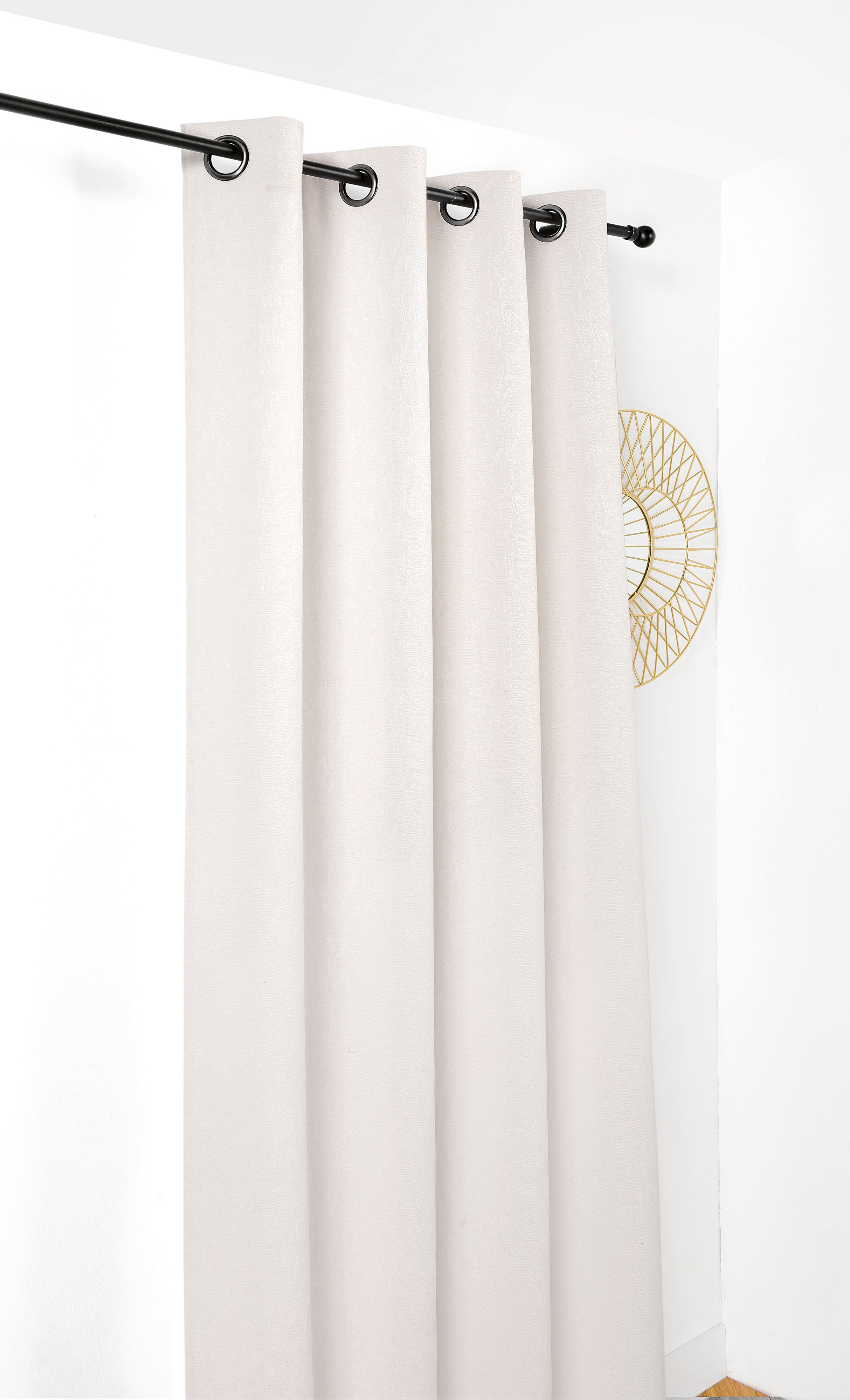 Rideau tamisant, Touareg, écru H.240 x l.140 cm - 2