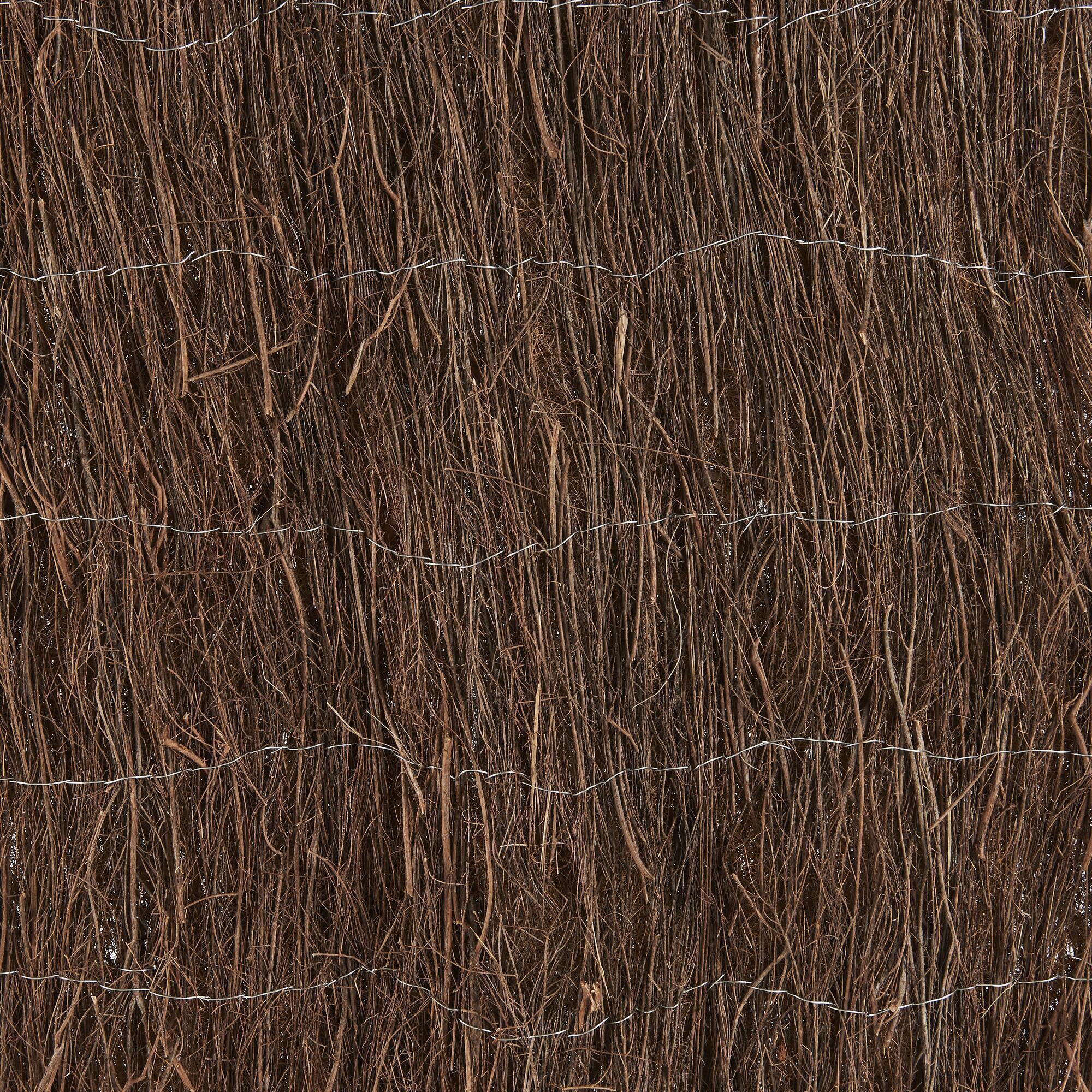 Brande de bruyère naturelle+brise-vue en coco, 2.5 kg/m2, H.1.5 x L.3 m,NATERIAL - 5