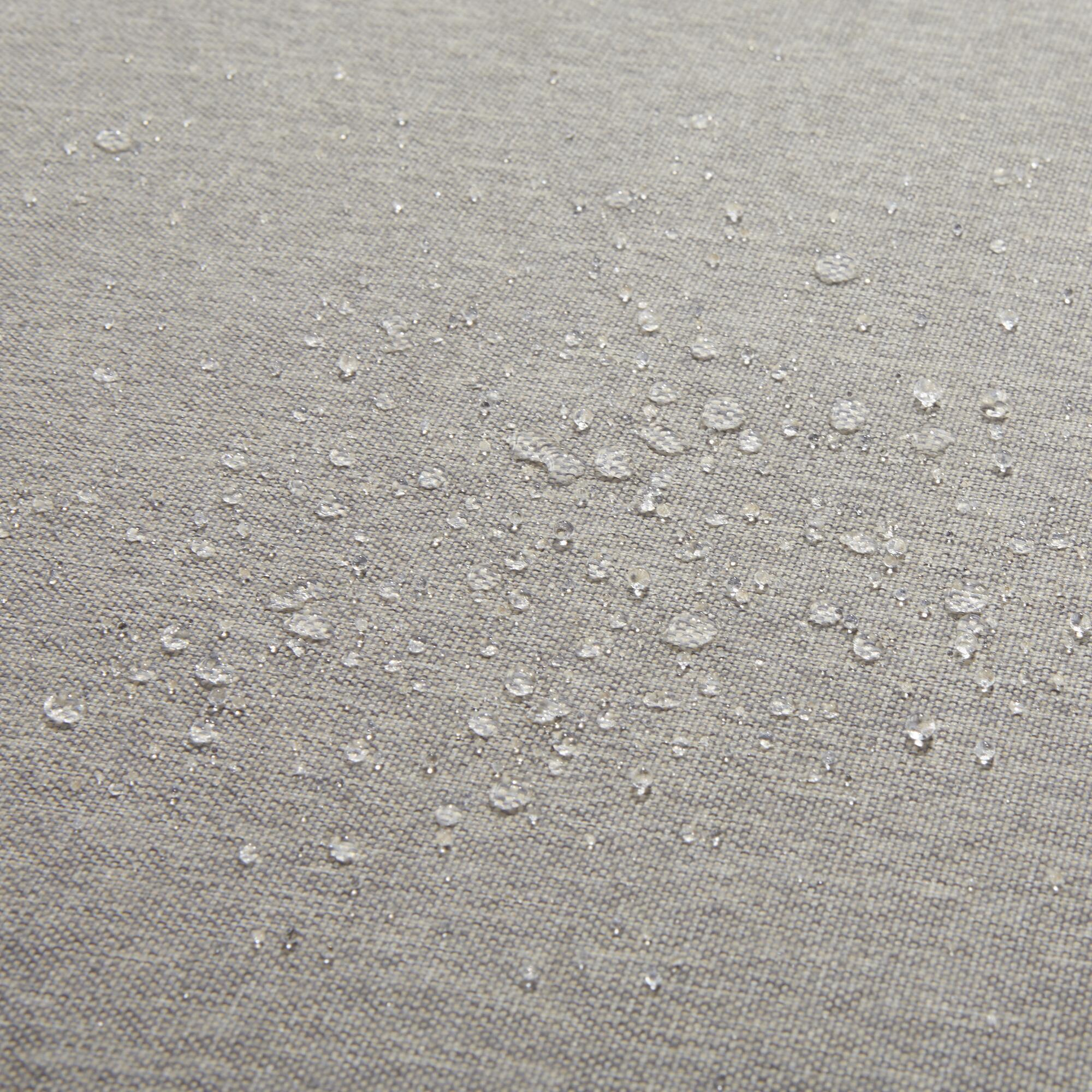 Salotto da giardino angolare per 6 persone marrone Odyssea NATERIAL con cuscini in poliestere moka - 8