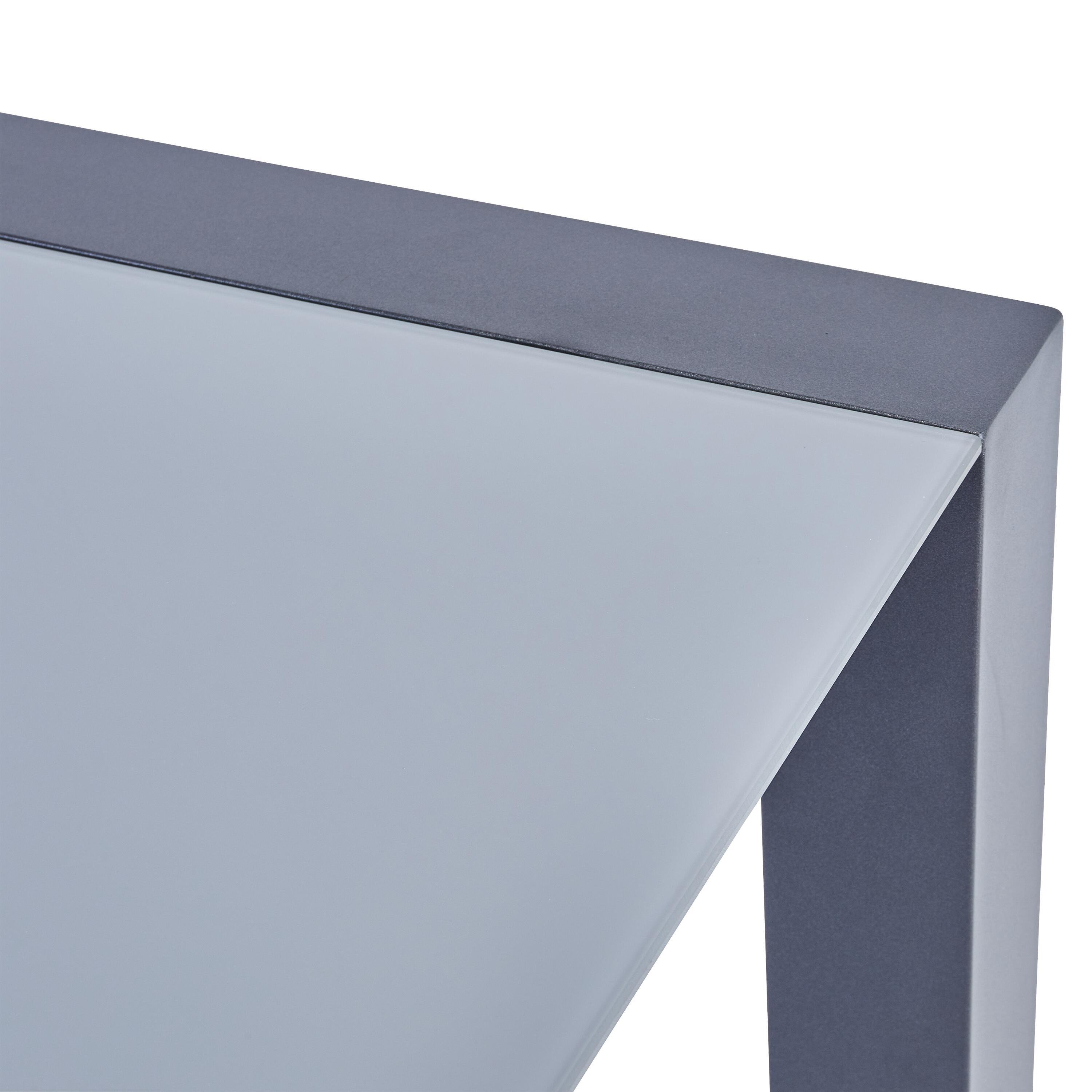 Mesa de alumínio NATERIAL AQUILA II 180/220X100CM ANTRACITE - 44