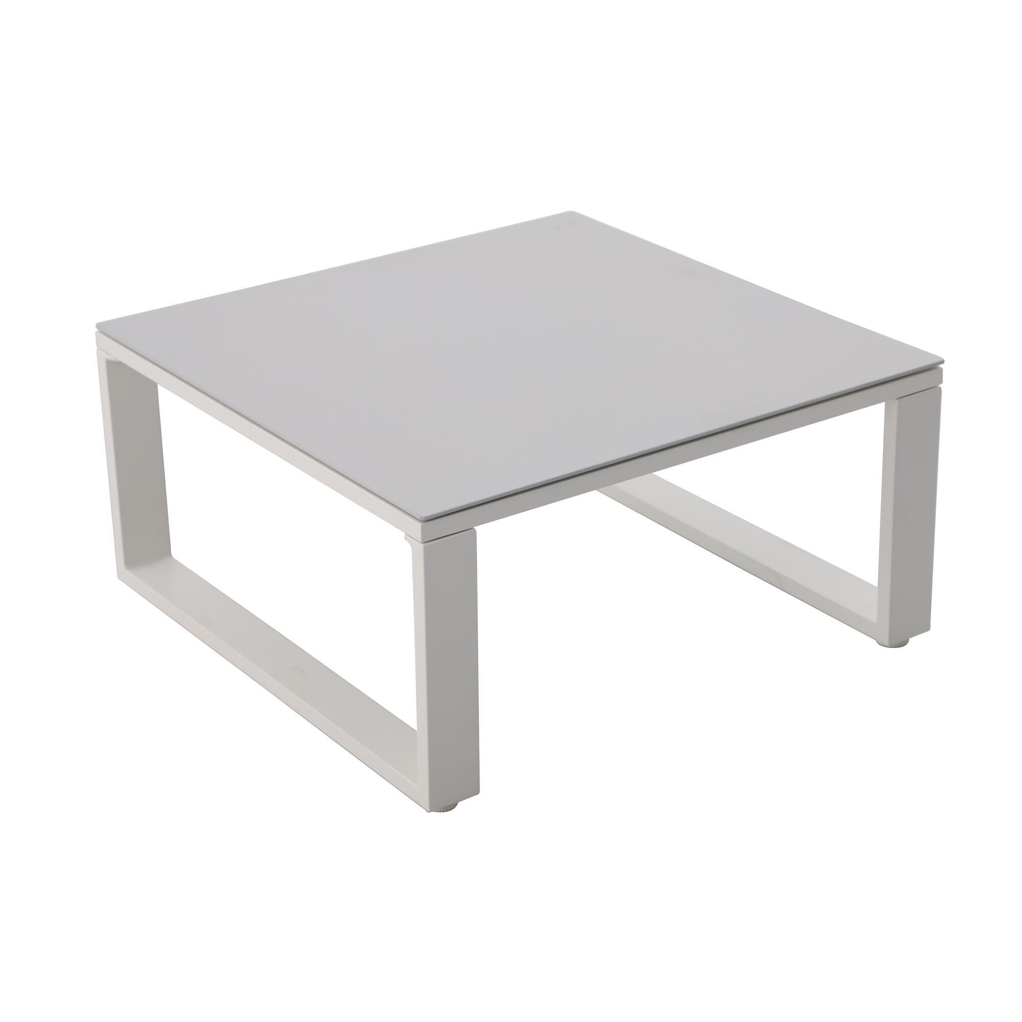 Salon de jardin Odyssea blanc NATERIAL, 4 personnes - 7