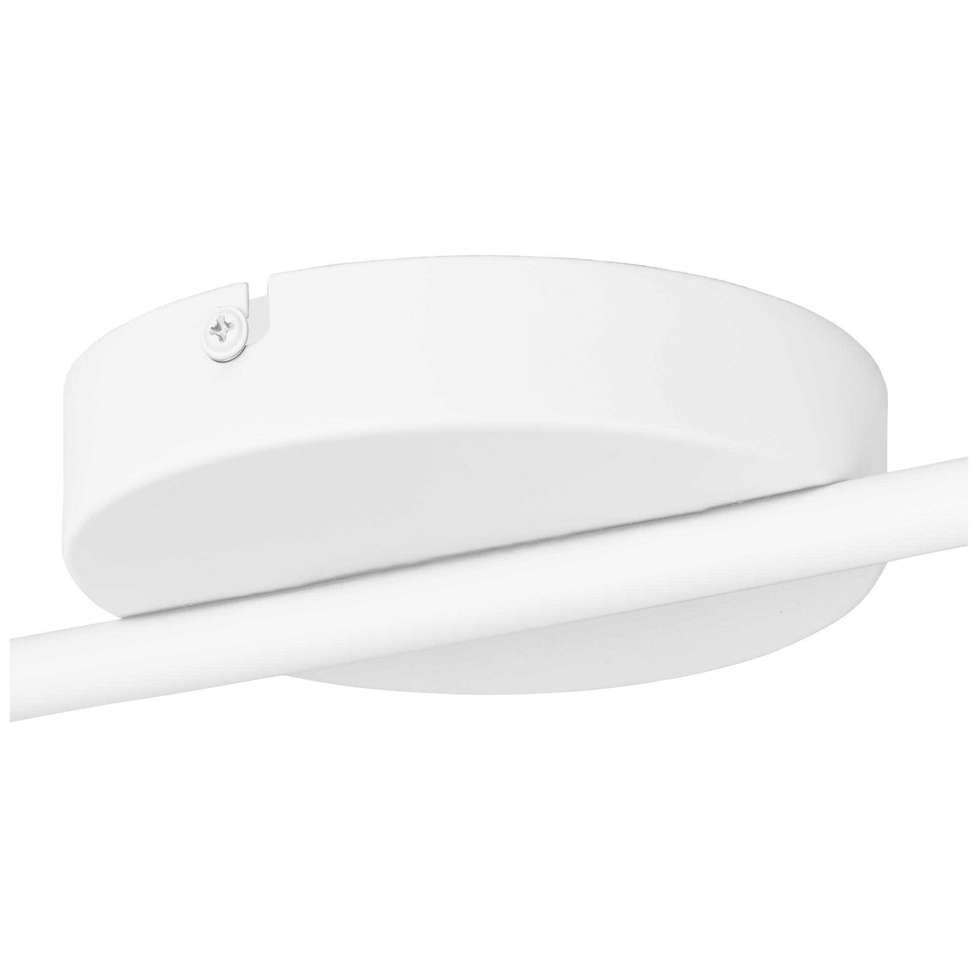 Rampe 2 spots Tekla, produit sans abat-jour blanc, GU10, INSPIRE - 11