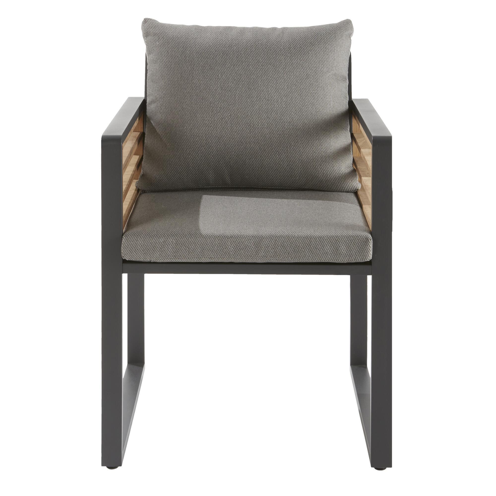 Fauteuil de jardin NATERIAL Ionis en aluminium marron - 6